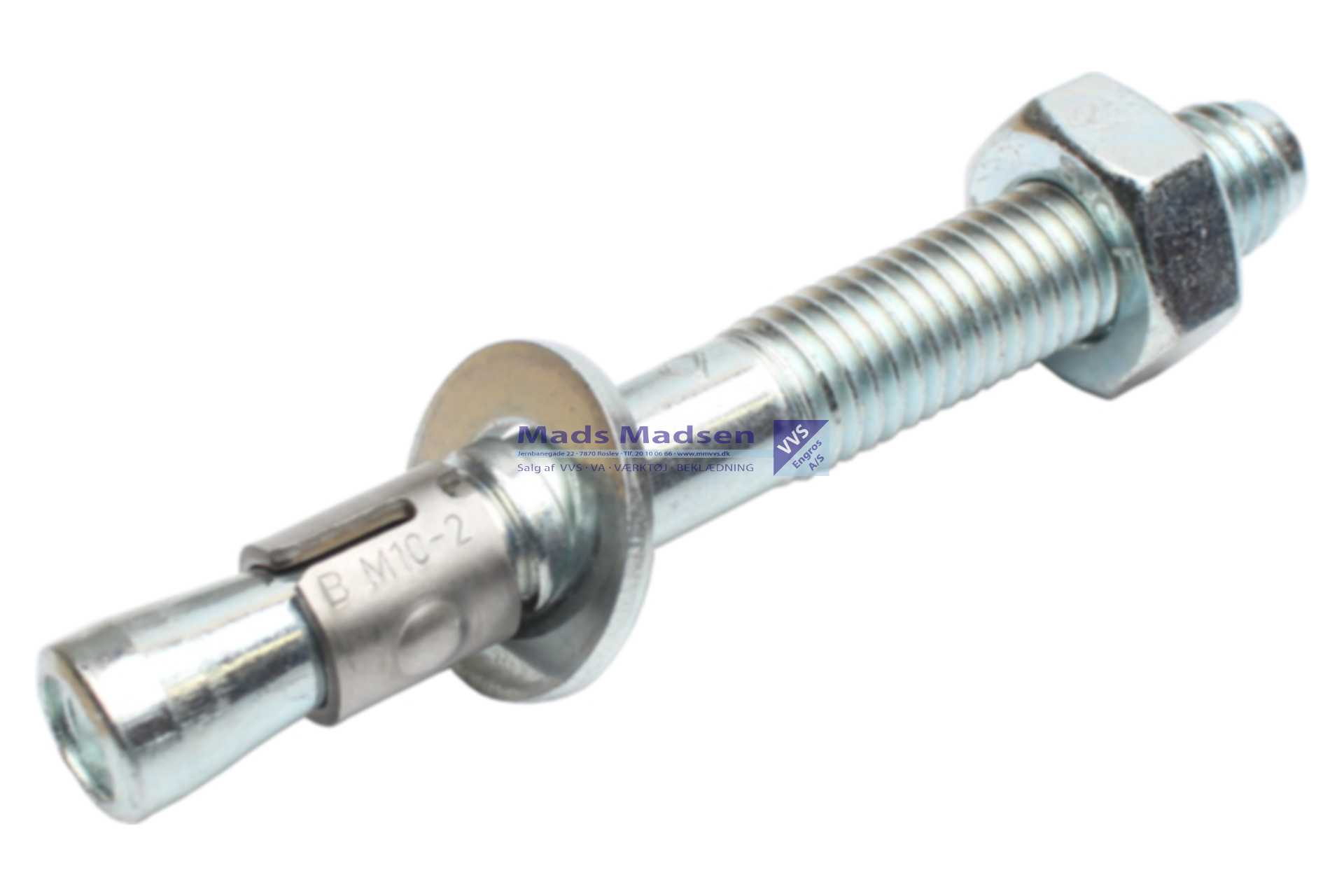 10 x 60mm Betonanker Clipsanker B 10-10/60 ART878 FZB 50 stk/pk