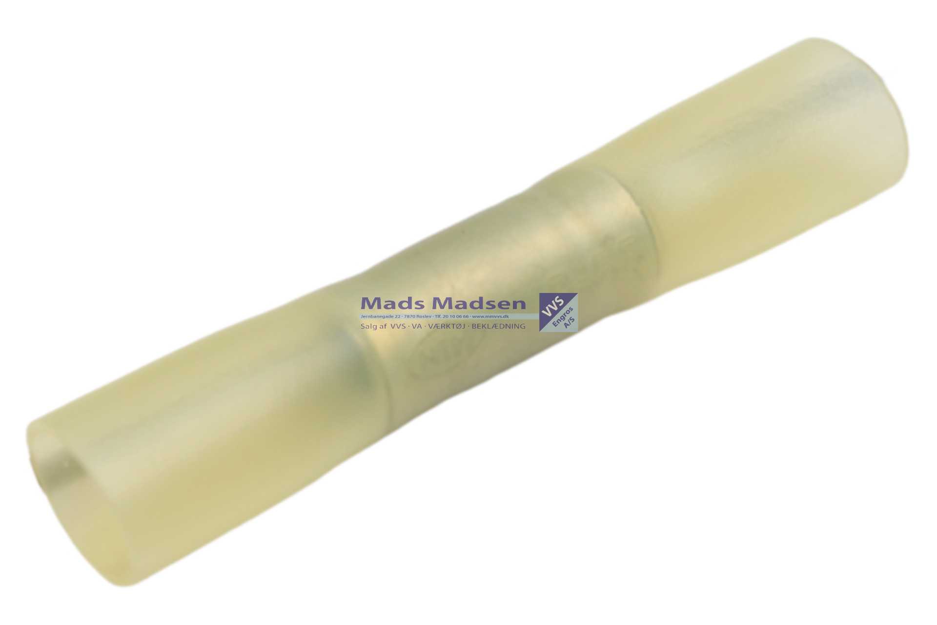 Samlemuffe Krympbar GUL m/ Lim 2,60-6,60 mm²