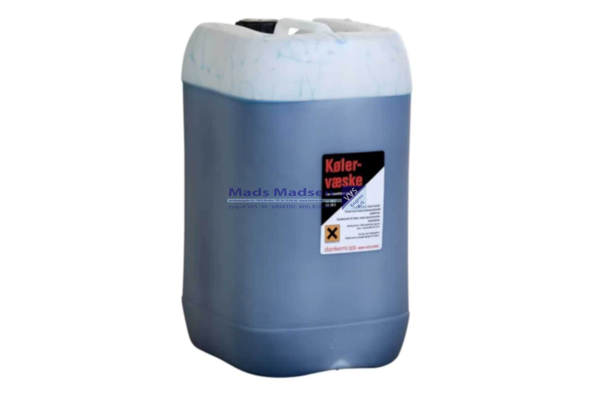 Kølevæske Blå Ethylenglycol á 60 ltr. (+pant)