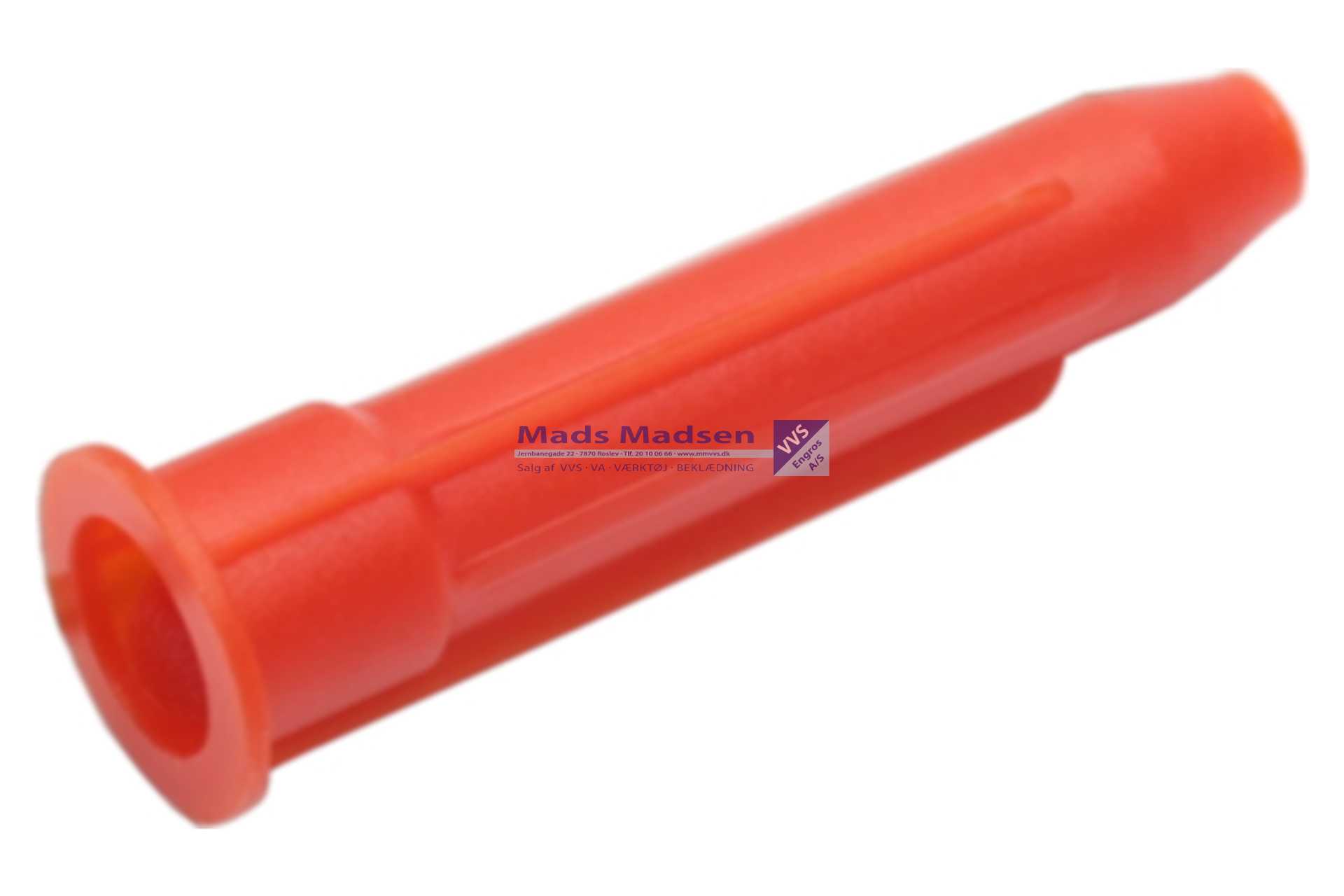 Expandet LET Roset RØD 6 x 35 1 LAG GIPS 100 stk/pk