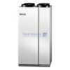 Genvex ventilations aggregat ERS S10-400 vægmodel incl. bypass styres fra Vølundvarmepumpe 220m3/t v/100Pa SEL800 4x indv.160mm tilslutninger opad (S) 066162