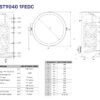 Vølund 400ltr V.V.beholder BA-ST9040 1FEDC m/1 sprial f/varmepumpe 080100 (S) - Image 2
