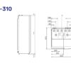 Vølund VVM 310 unik luft/vand indedel m/indbygget brugsvandsspiral (17l/min-max 270ltr 40°) og 50l buffetank (for F2040 & F2120 & S2125 - max 16 kw) (S) - Image 2