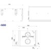 Genvex ventilations aggregat ERS 30-600 loftmodel styres fra Vølundvarmepumpe 335m3/t v/100Pa SEL800 4x indv.160mm & udv. 200mm tilslutninger vandret (S) 066241 - Image 3