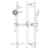 Oras Apollo krom brusesæt m/Ø95mm håndbruser, 760mm brusestang (skrueholder justerbar op til 720mm) justerbar bruseholder, sæbeskål, slange 1750mm & anti-kalk teknologi 3 stråler 544 - Image 2