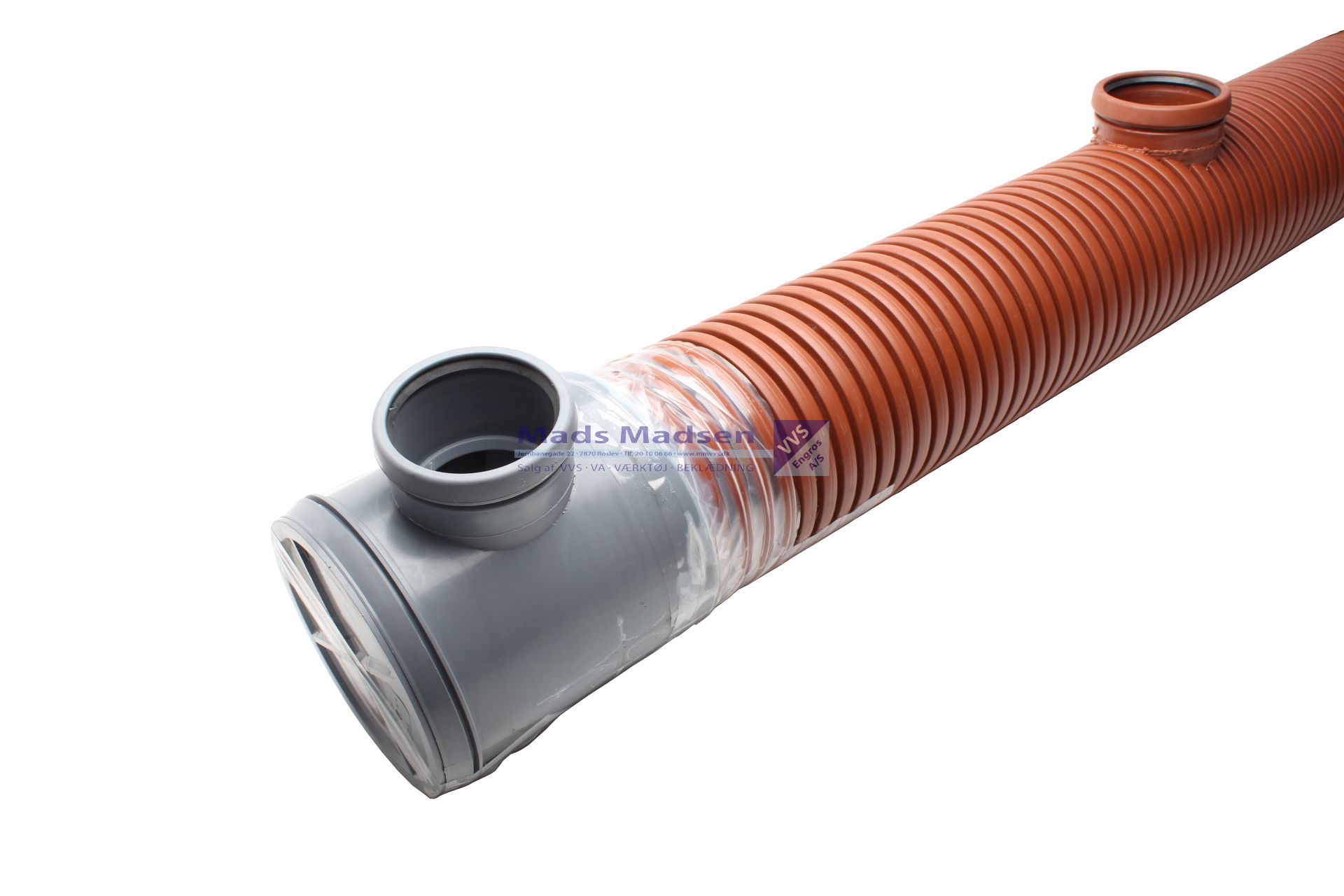 200 x 110mm tagnedløbsbrønd PP