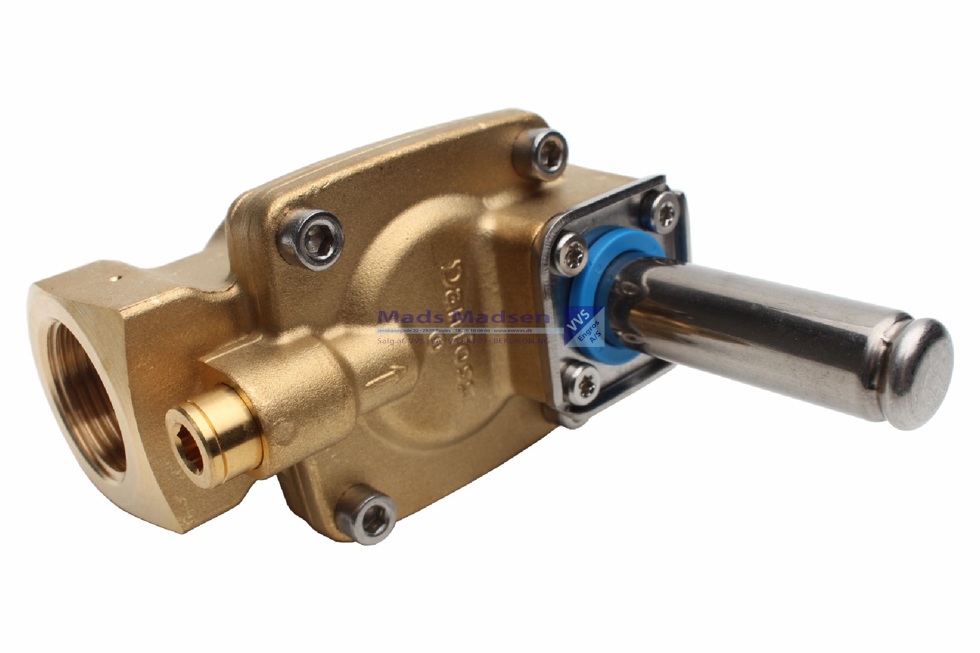 1/2" Danfoss magnetventil VAND NC EV220B