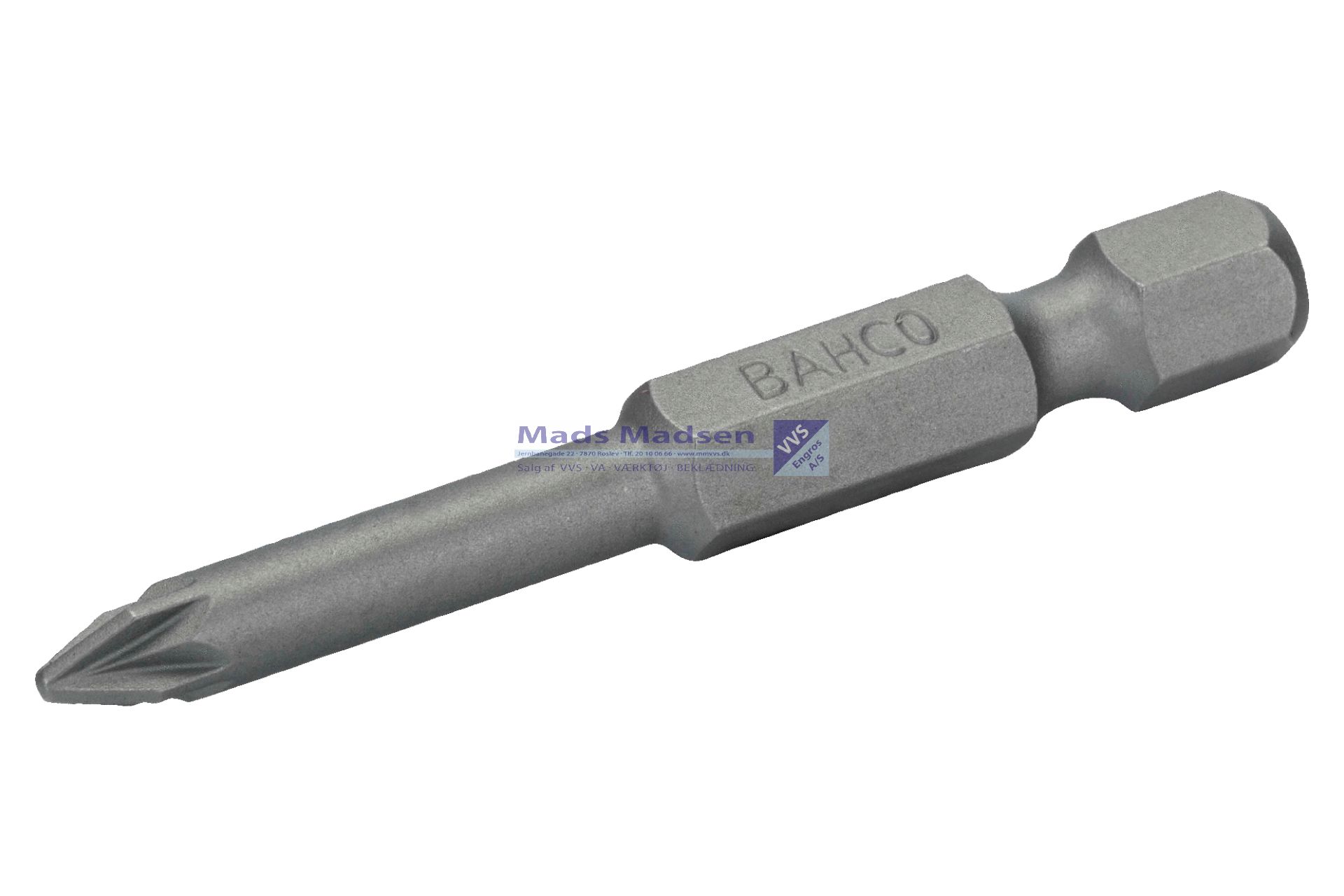 Bits Bahco PZ3 x 50mm pk. a 10 stk. 59S/PZ3-10P *NETTOPRIS*