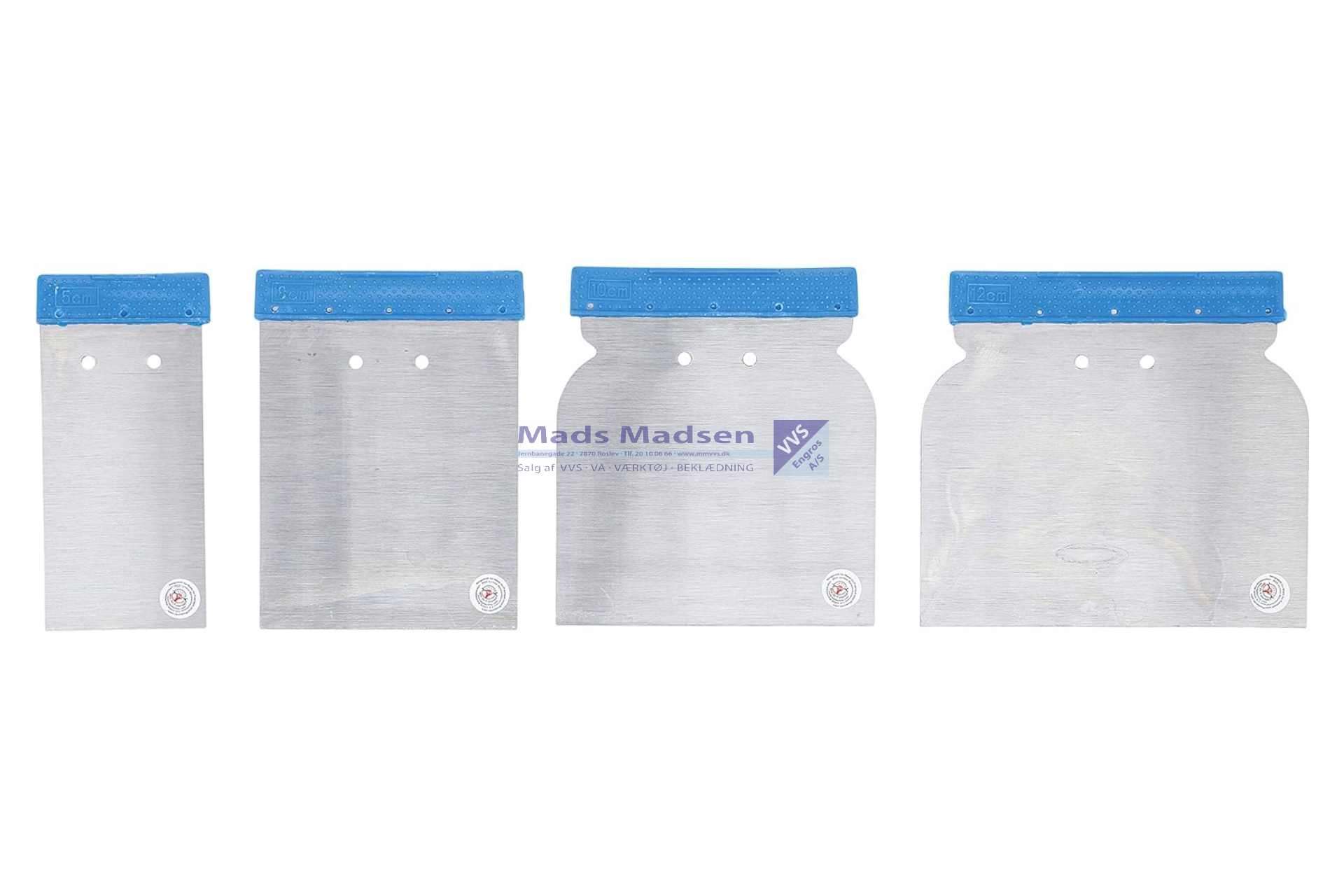 BGS Spartelsæt 4 dele 50-80-100-120mm