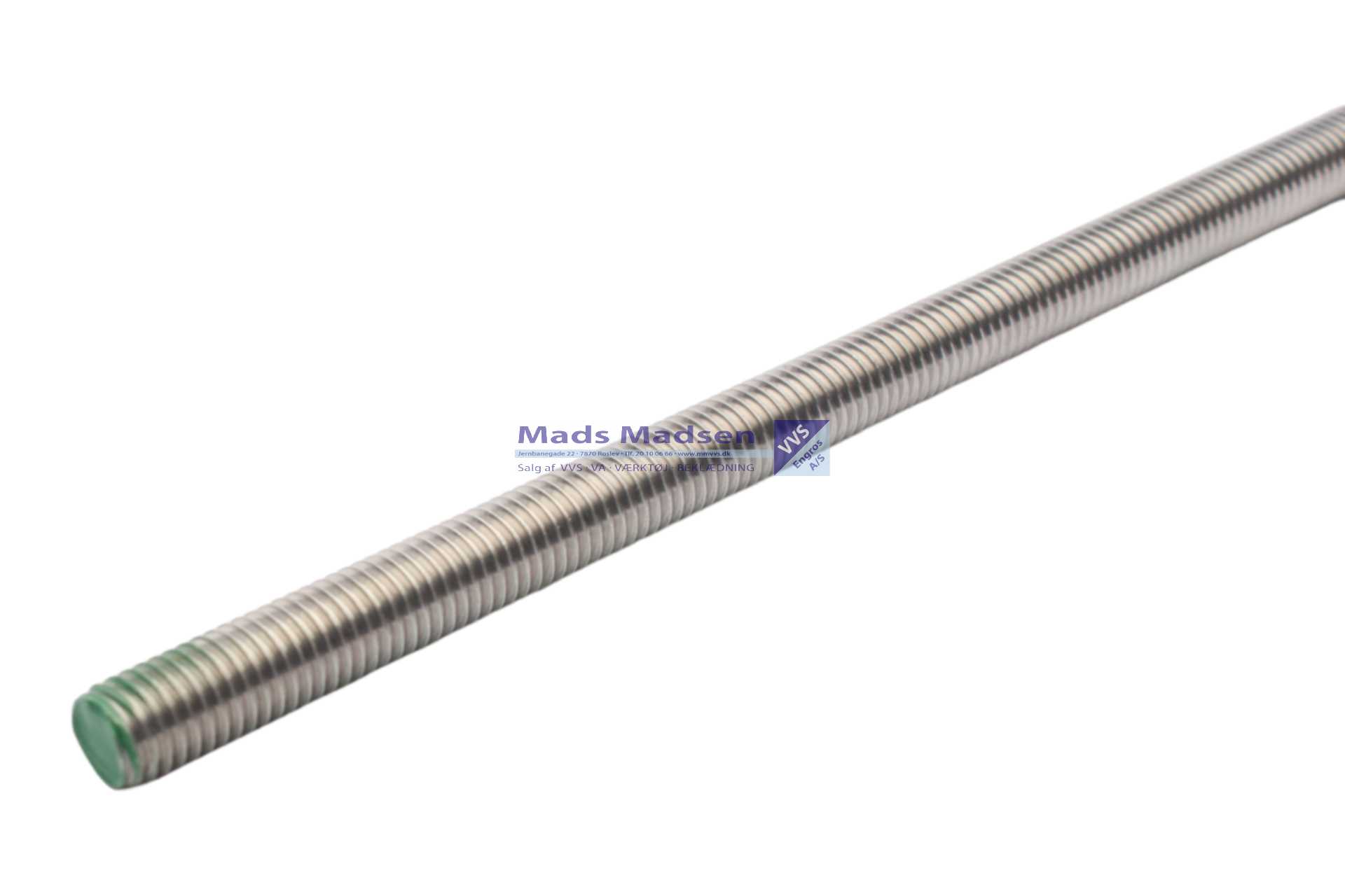 M10 x 1000 Gevindstang DIN 976 A2