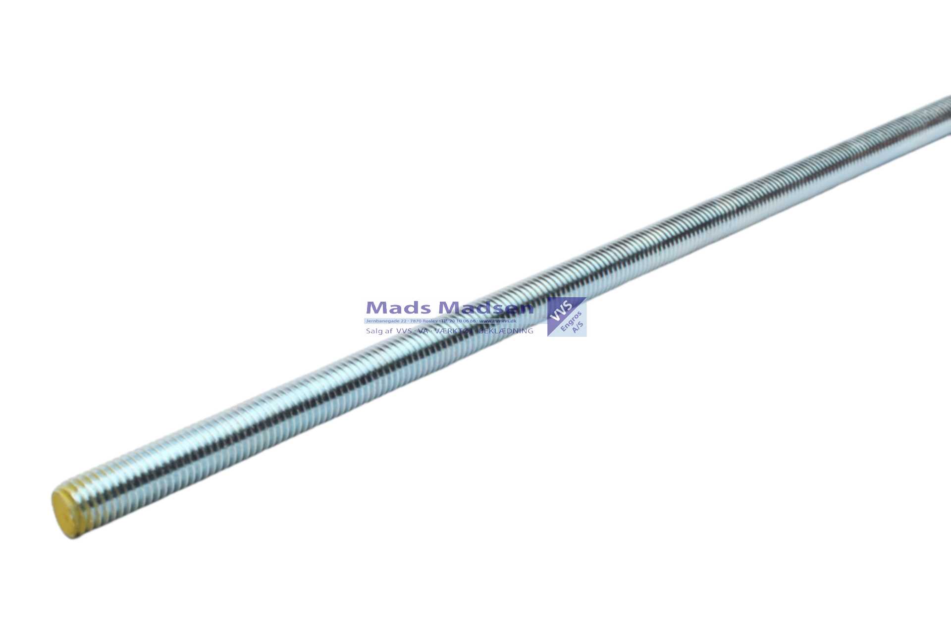 M12 x 2000 Gevindstang DIN 976 8.8 FZB 10 stk/pk