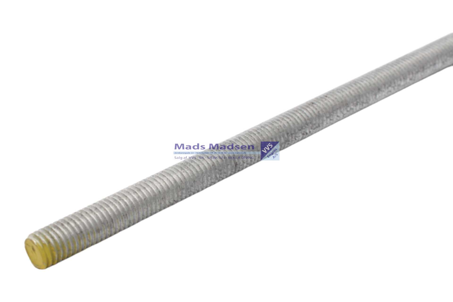 M30 x 2000 Gevindstang DIN 976 8.8 Varmtgalv.FZV