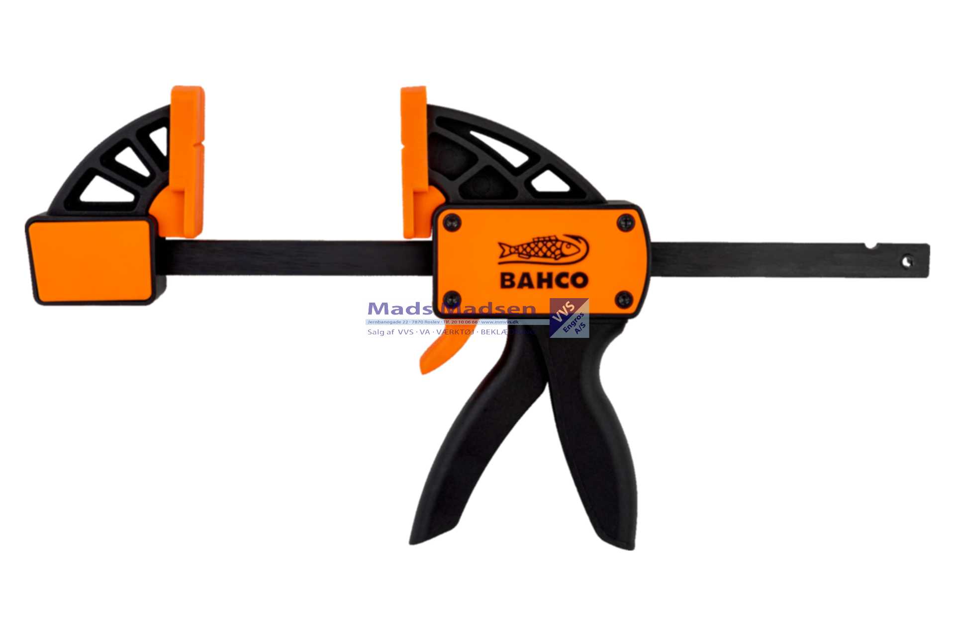Skruetvinge Bahco QC-115A 230x17x105mm *NETTOPRIS*