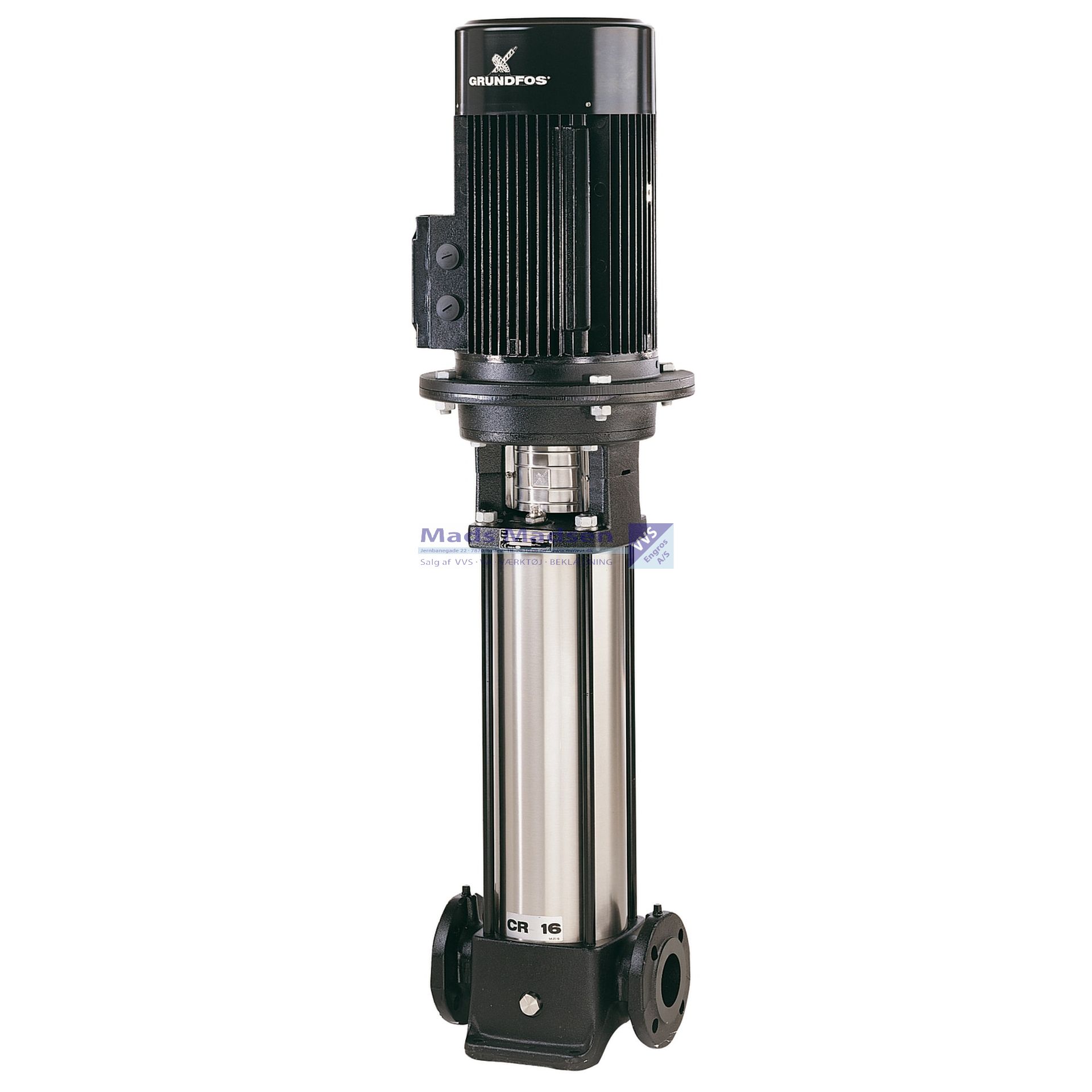 Grundfos pumpe CR 3-19 m/flanger