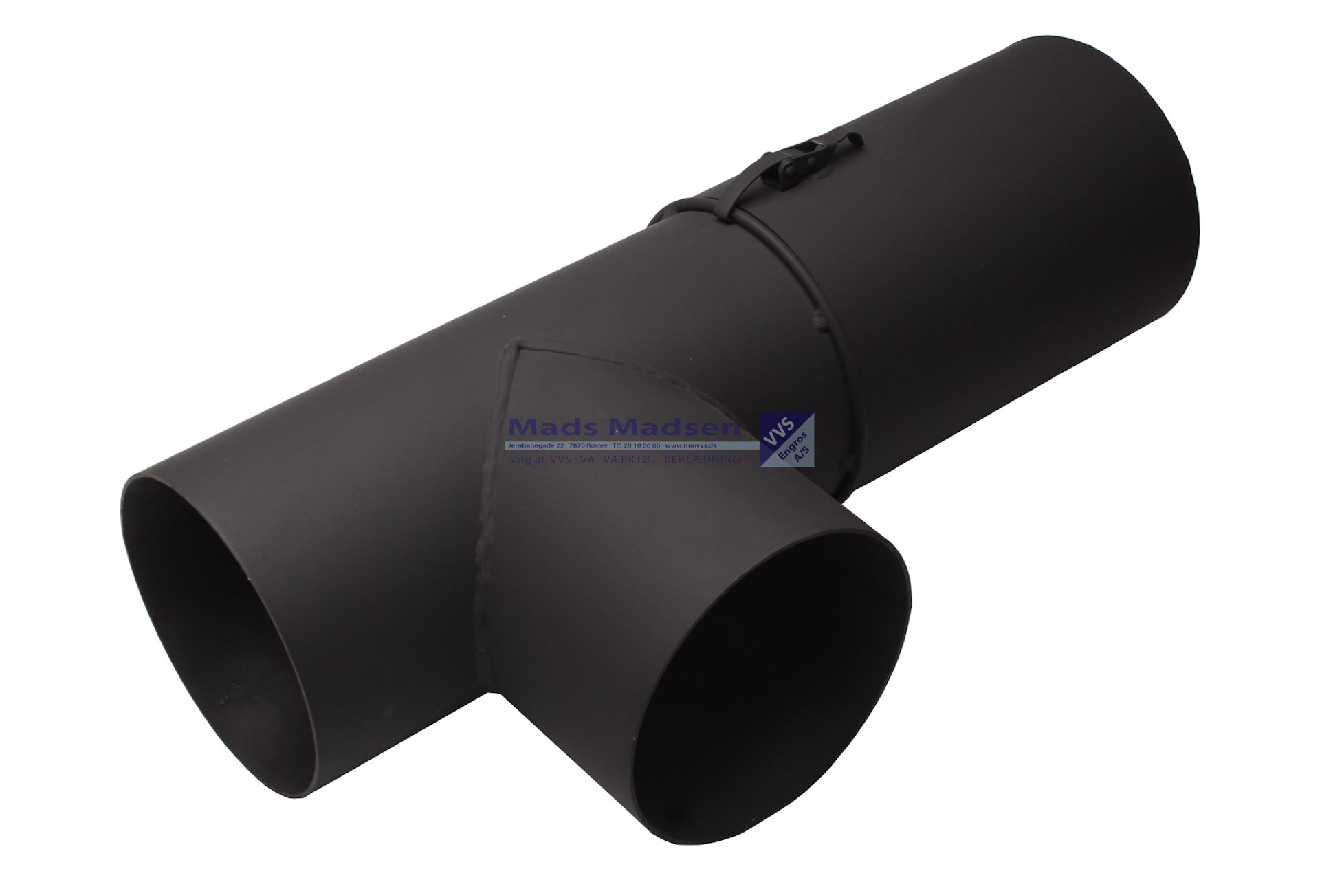 130mm 5" T-stykke m/sodskål (S)