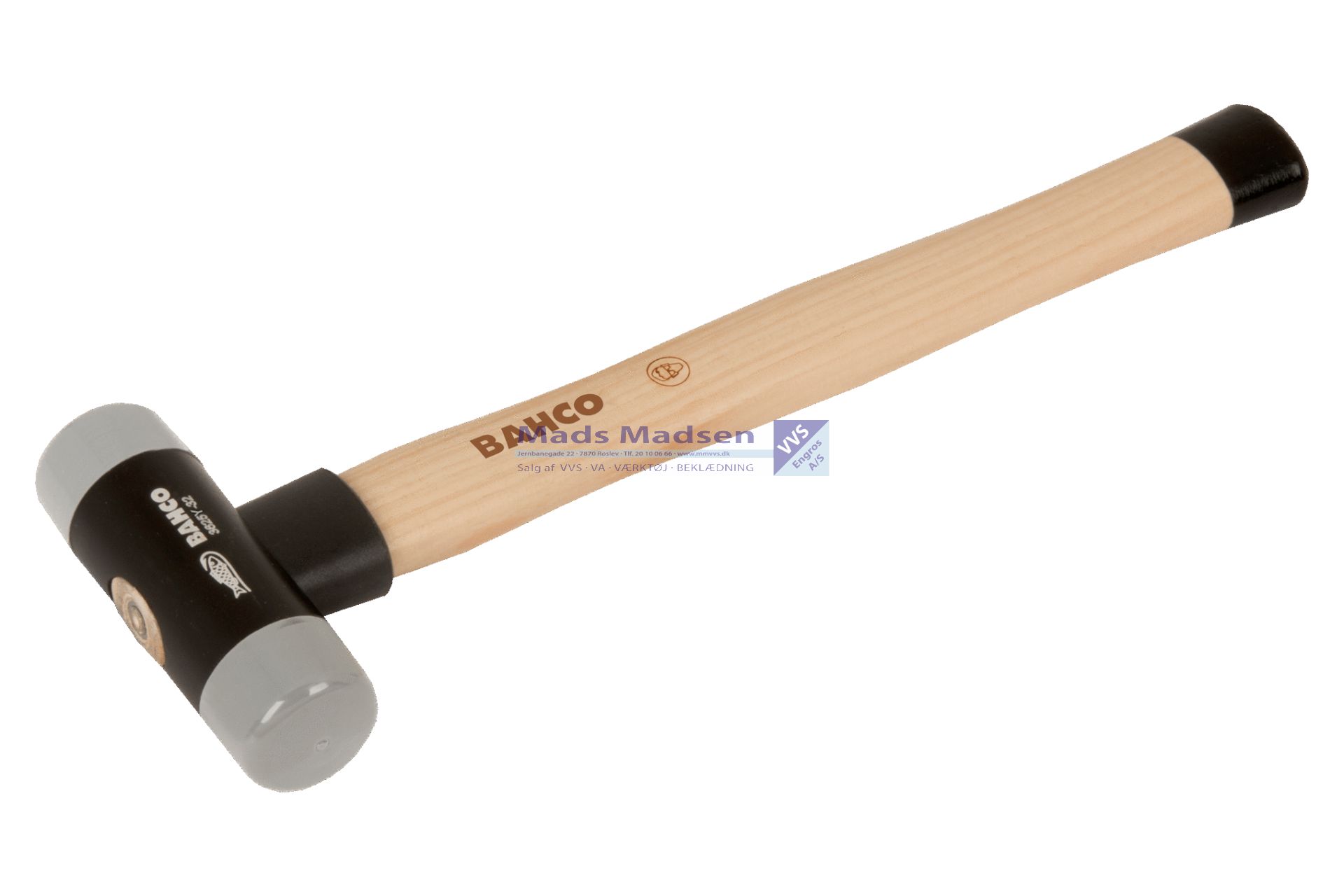 Kunststofhammer Bahco 3625Y-32mm *NETTOPRIS*