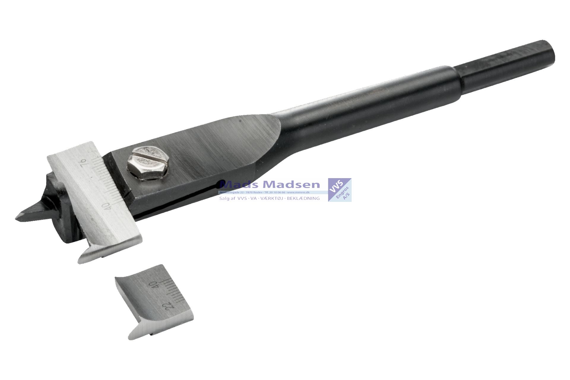 Fladbor indstilleligt 15-45 x 120mm 9528-MD-15-45 *NETTOPRIS* XXX