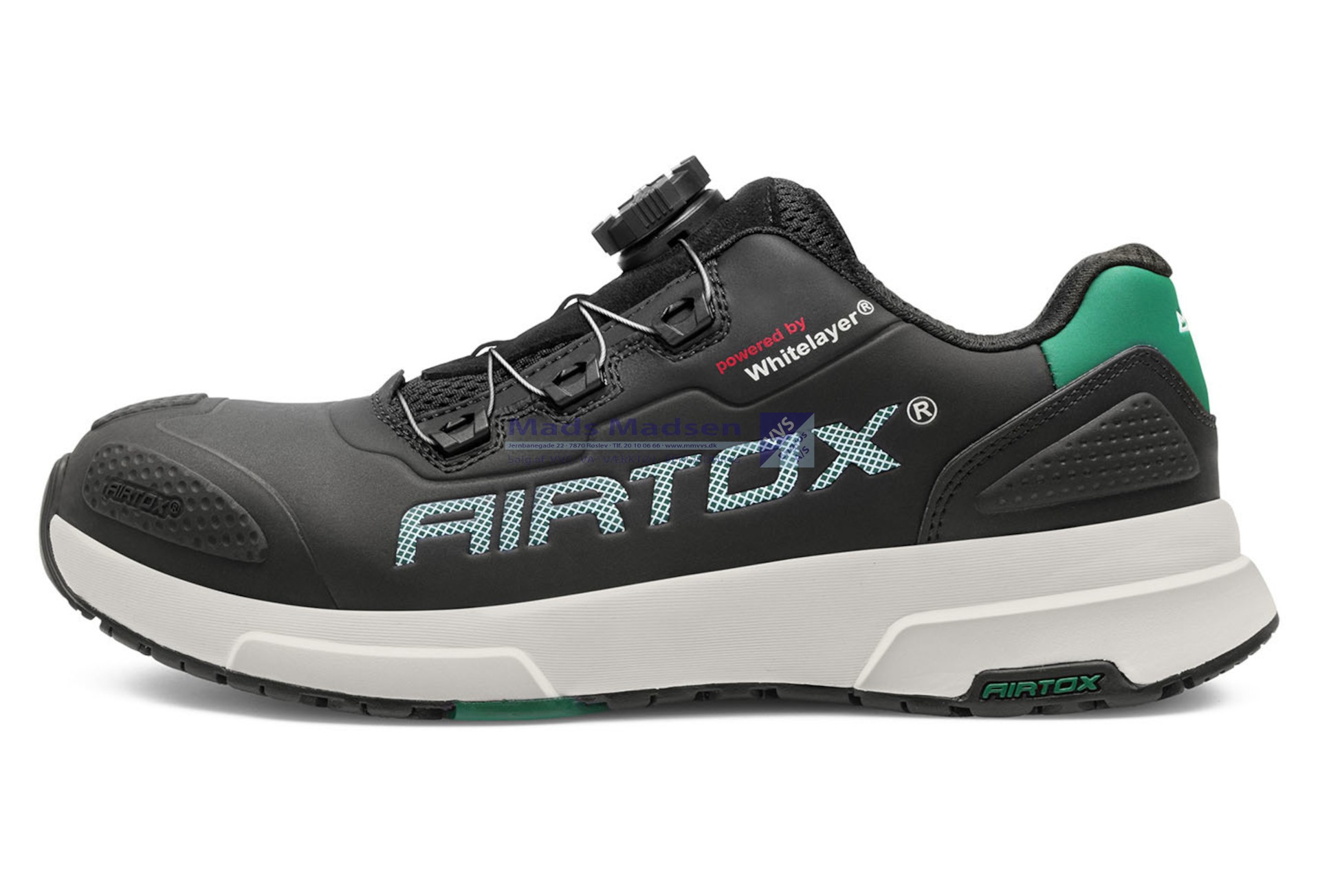 Airtox sikkerhedssko FL44 Pro wirelukning ESD str. 43