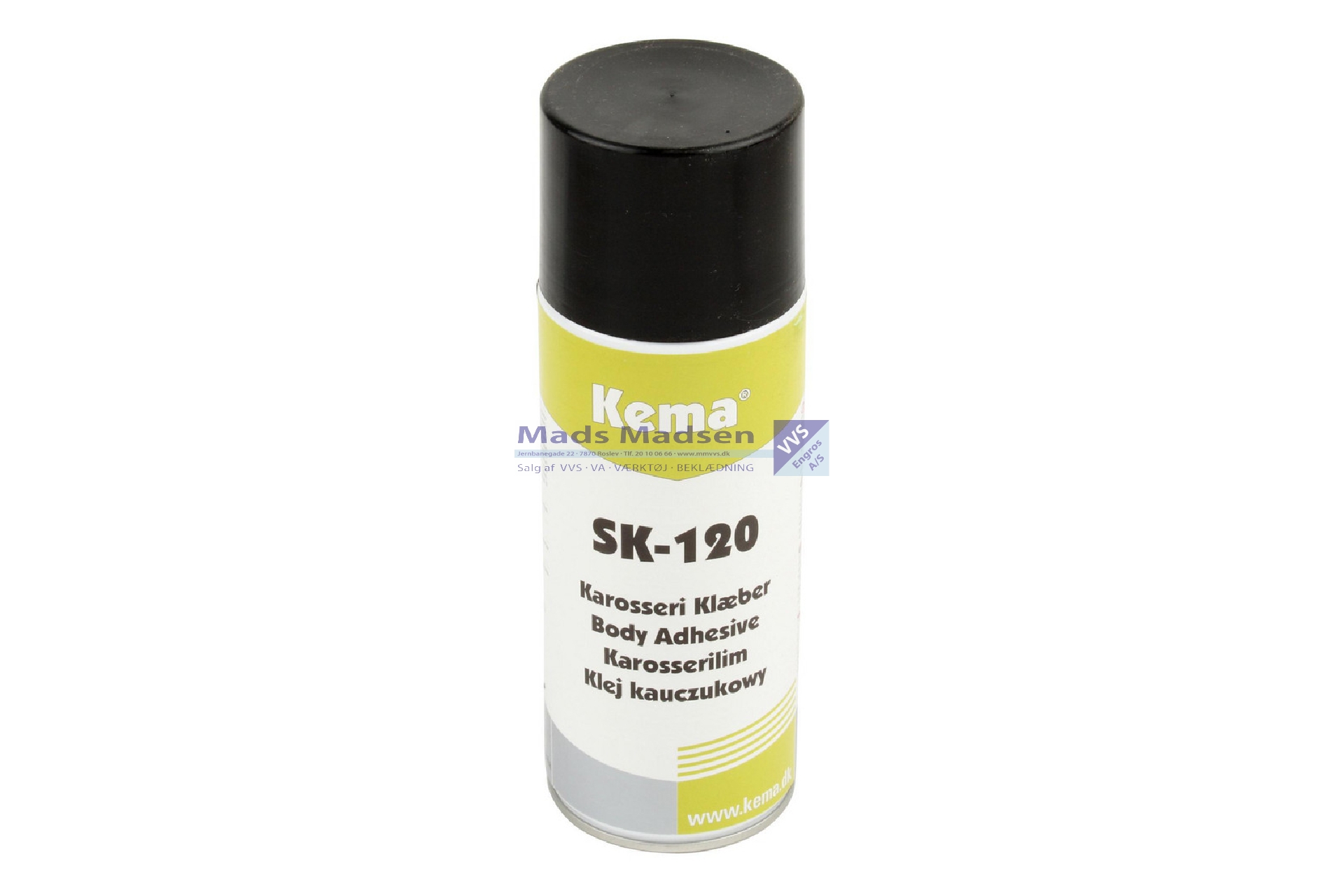 Kema Karosseriklæber SK-120 á 400 ml.