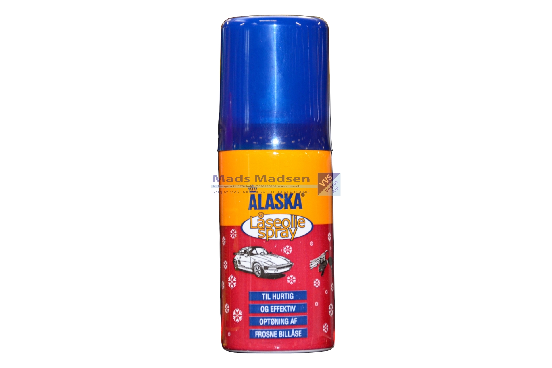 Låseolie spray á 50 ml. - UN 1950 - Farekl. 2 - RØD