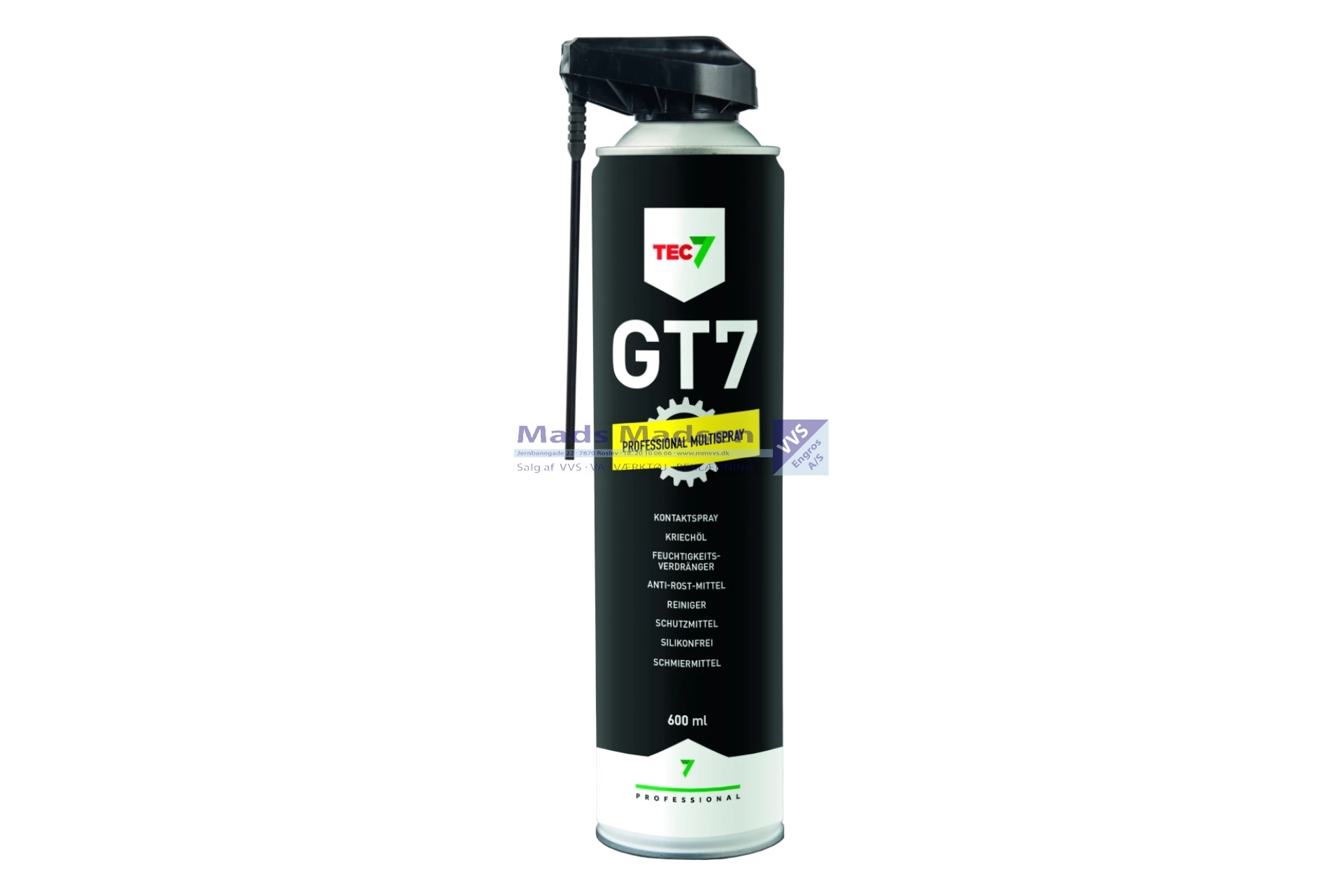 Tec7 GT7 professional Multispray 600ml 12 stk/krt *NETTOPRIS*