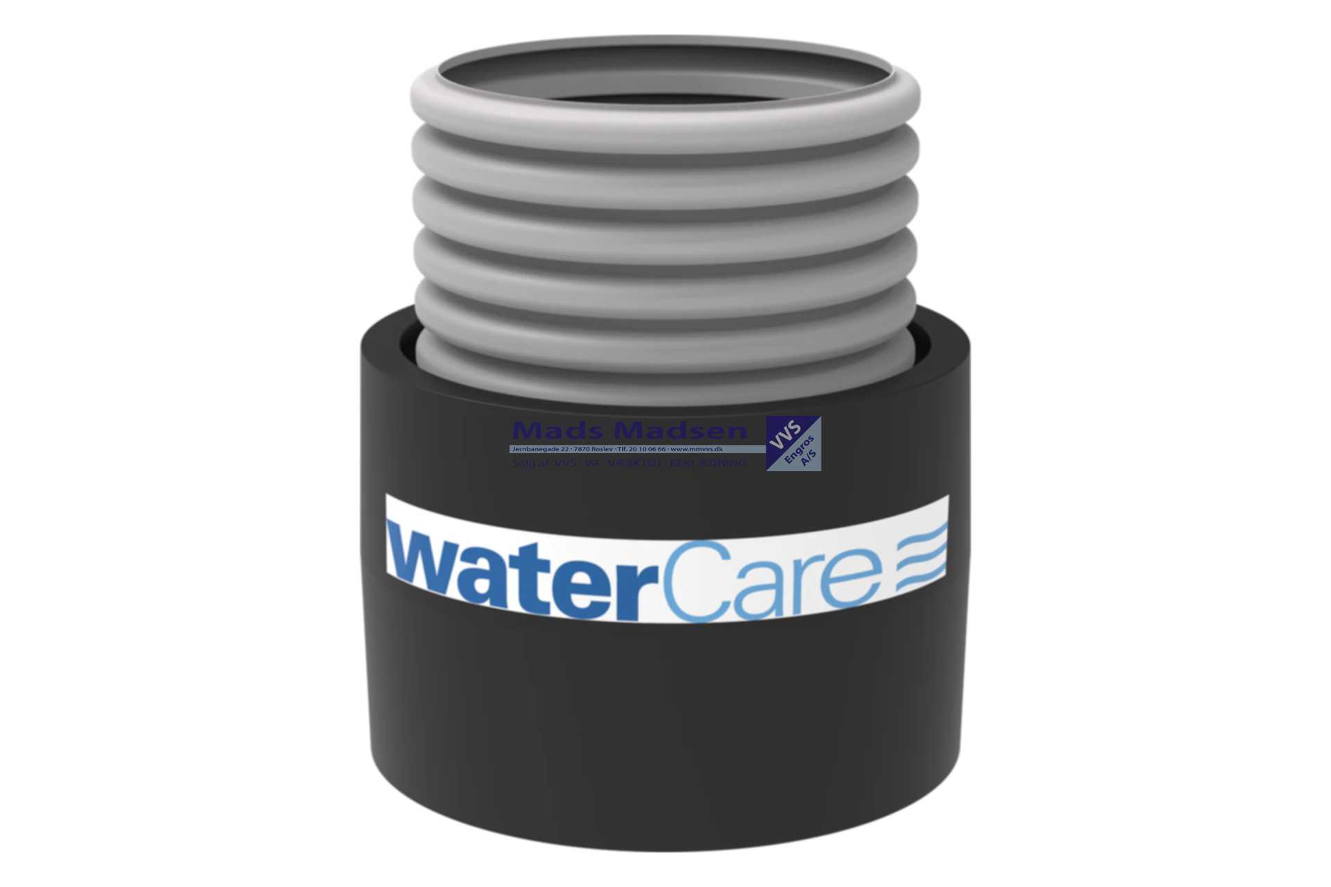 Watercare forlænger t/bundfældningstank m/muffe forlænger med 500mm
