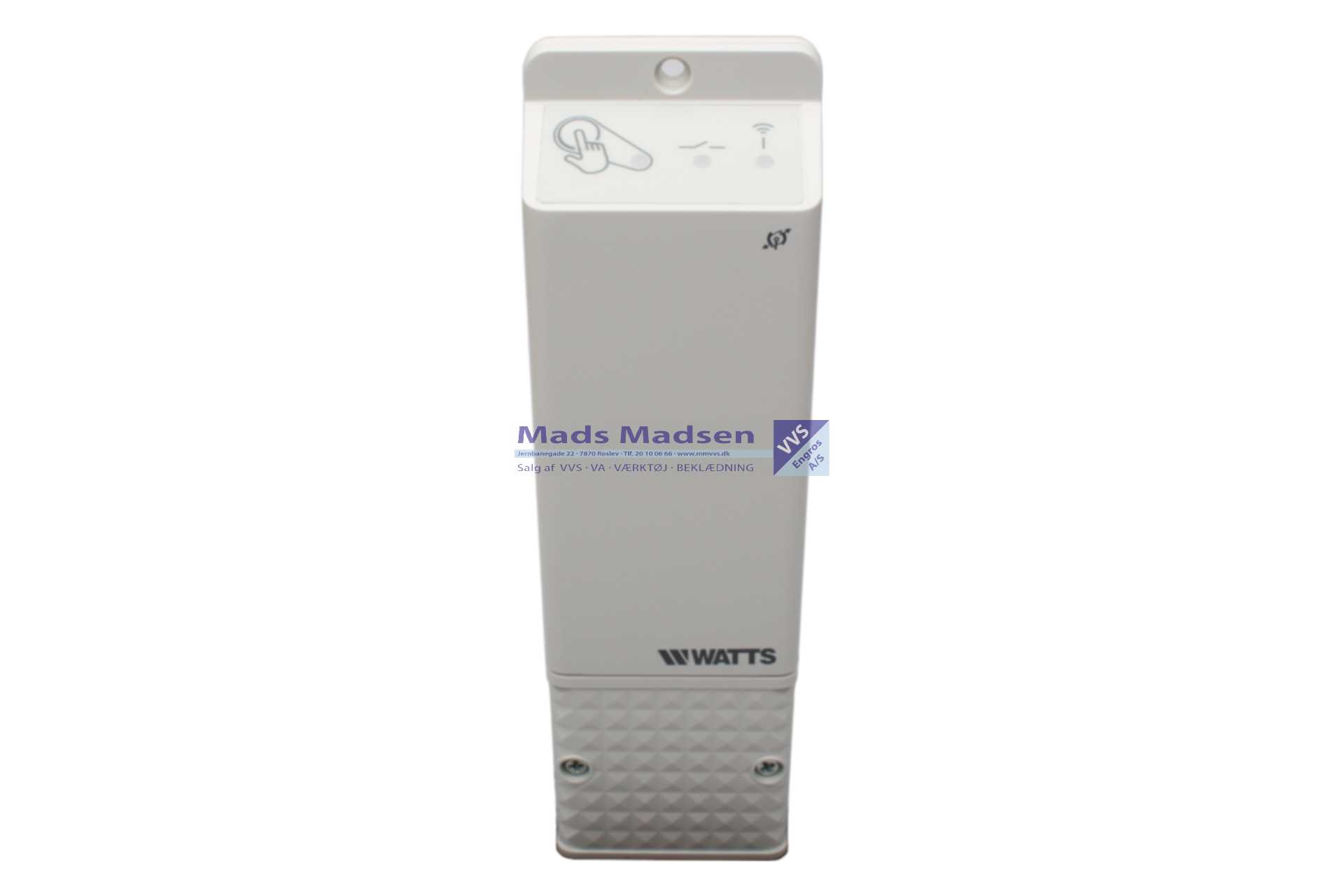 Watts 1 kreds trådløs termostatstyring RF868 BT-WR02 P-7629
