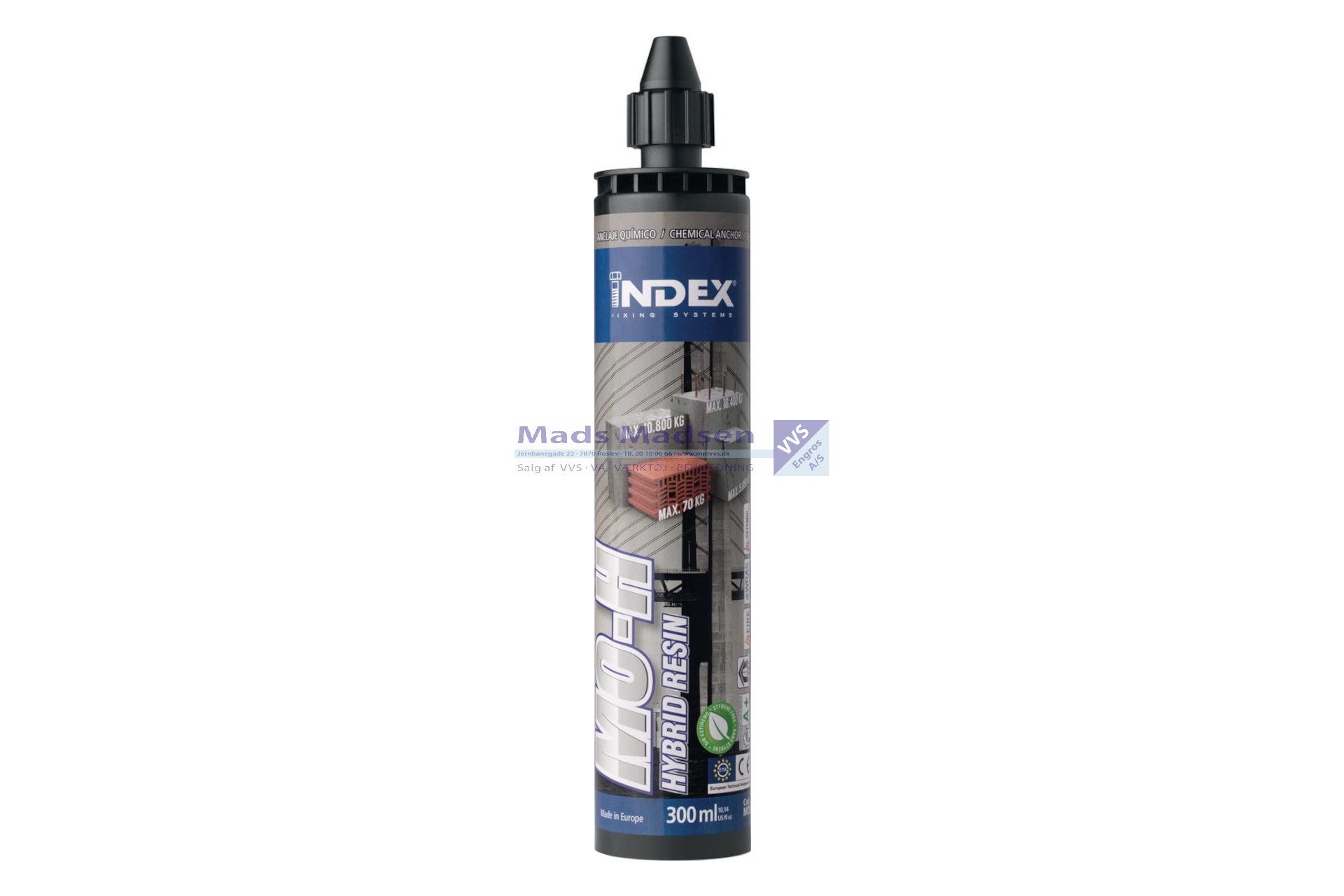 Index Forankringsmasse MO-H á 300 ml.