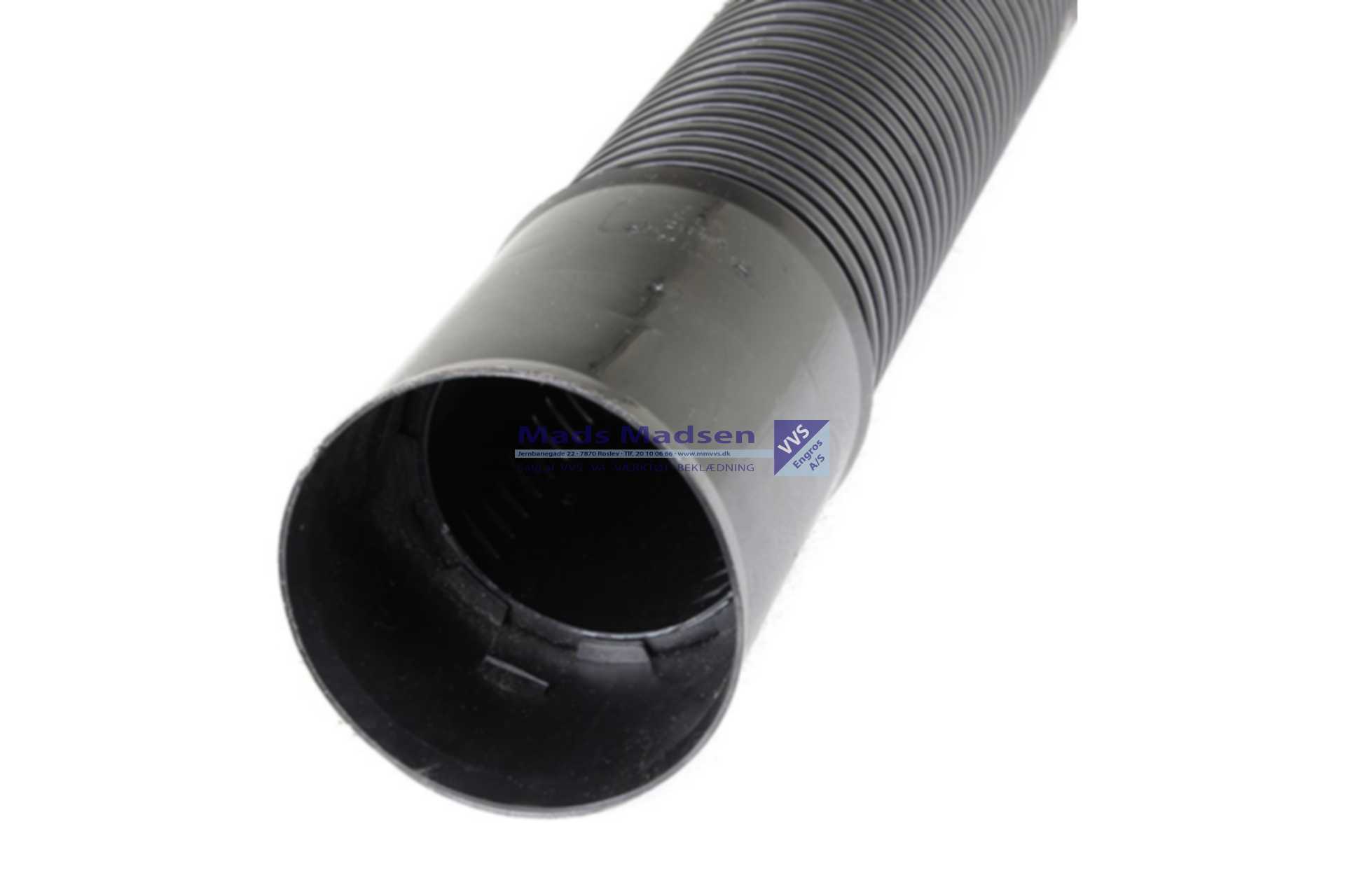 Drænrør K2 fuldslidset 110x4000mm SN8 PEHD m. gummi og muffe 228mtr/bdt