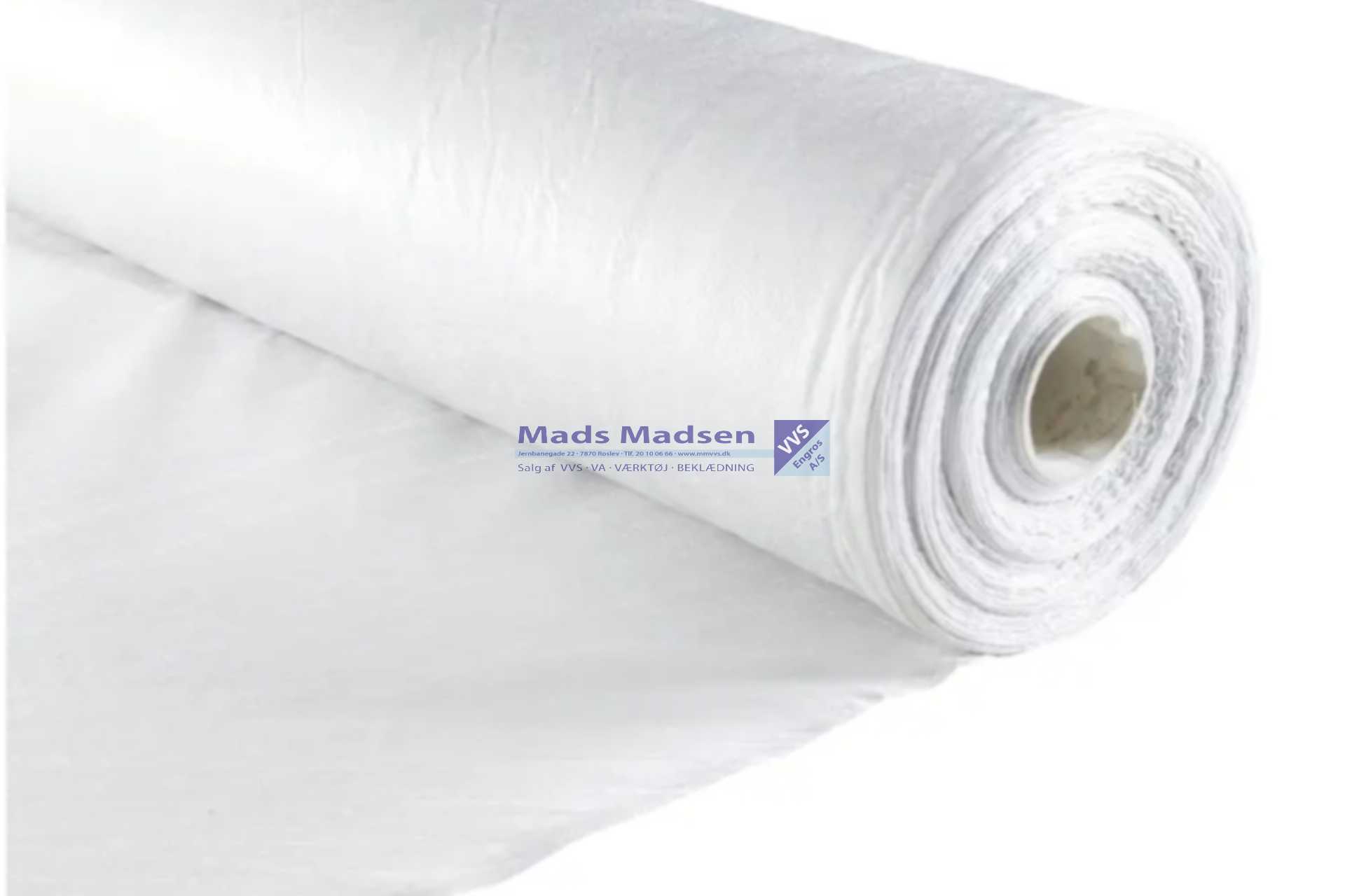 Fibertex 90gr 1 x 100m Kl 1 á 100m2 - hvid *NETTOPRIS*