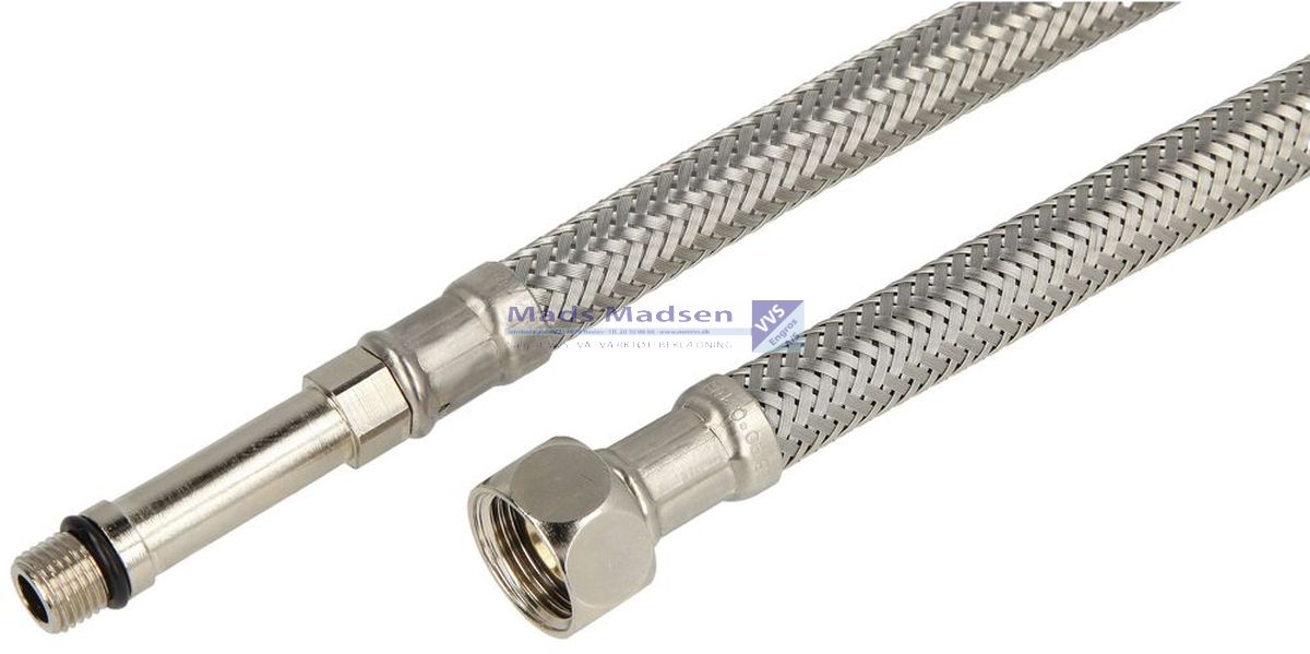3/8" x M10 x 1 flexslanger 340mm lang