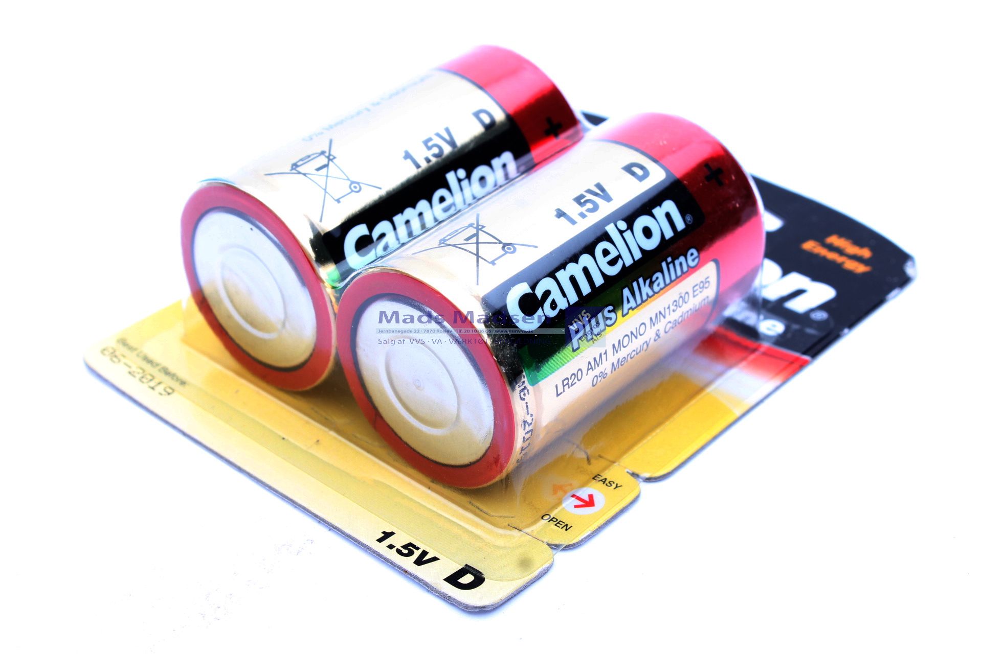 Alkaline Batteri 1,5V D LR20-1 (2)