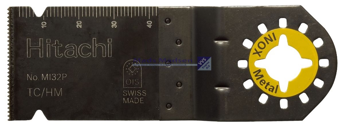 Dyksavblad HM/TC 32 x 40mm 24 td. Rustfri stål 66782702