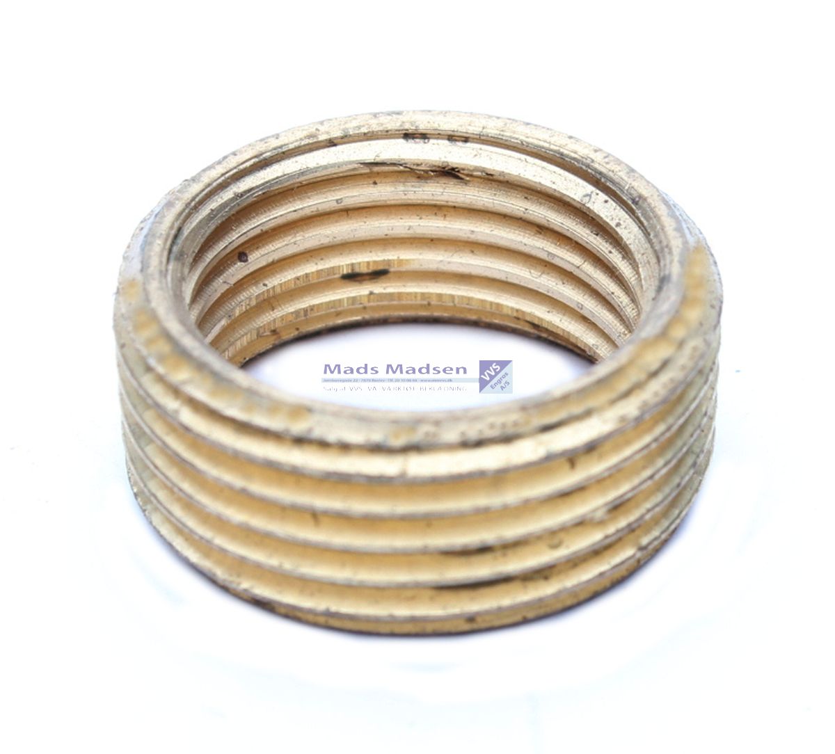 3/4 x 1/2"  gevindring