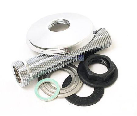 3/4"x 1/2" LL Tilgangsstykke 100 mm m/1/2" Ø70 roset