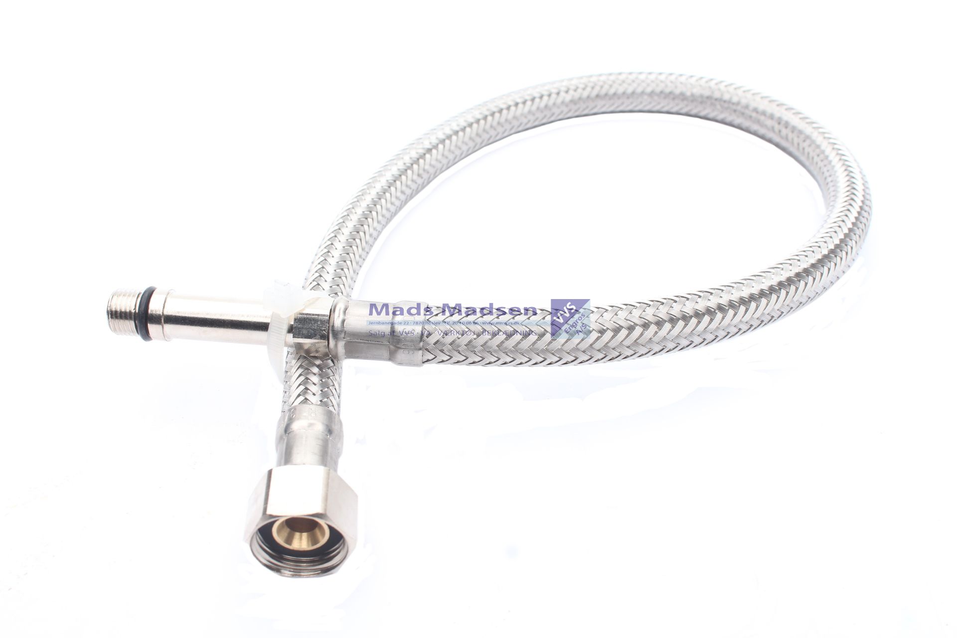 3/8" x M8 x 1 flexslanger 500mm lang