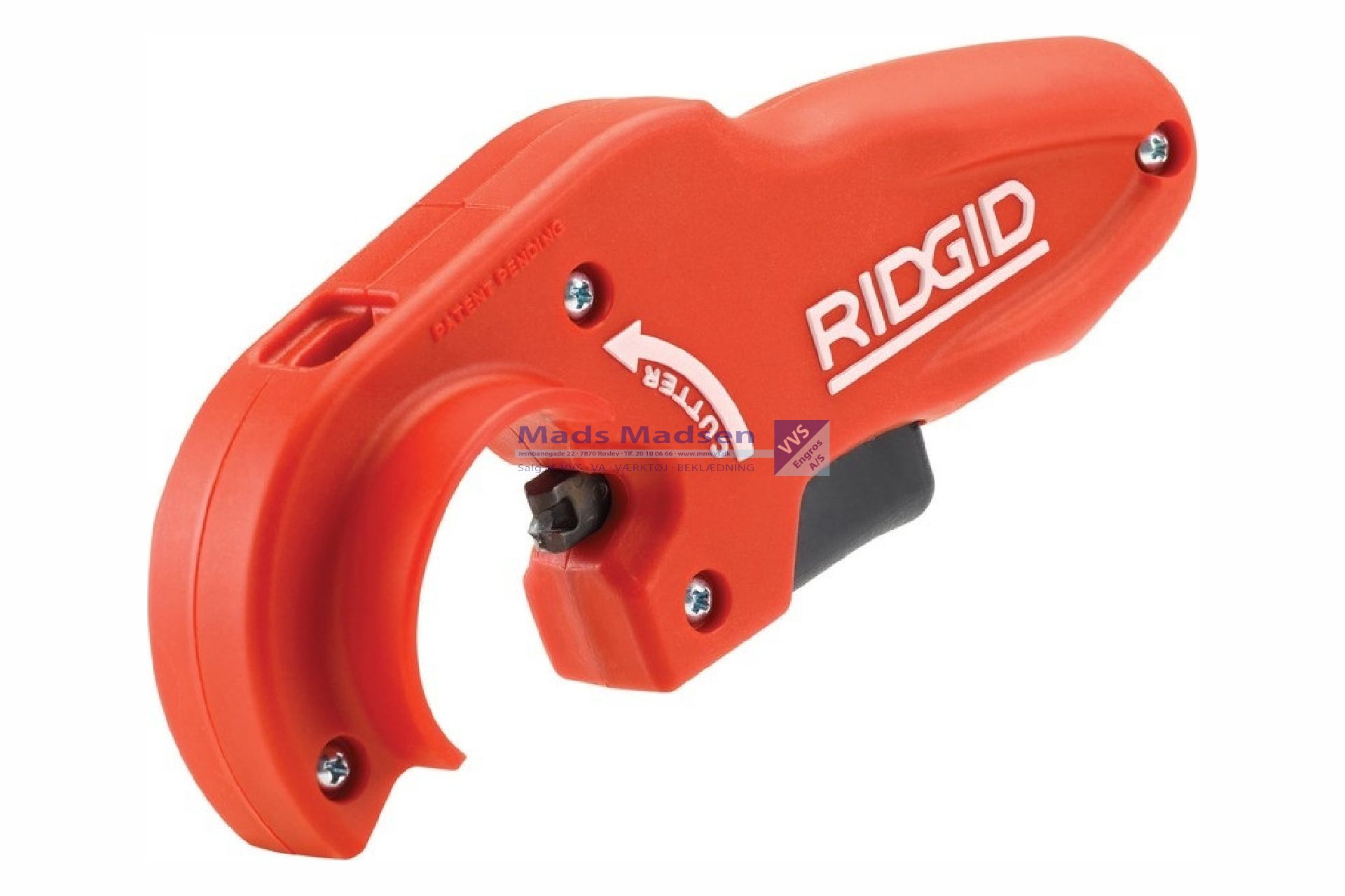 Ridgid Plastrørskærer P-TEC-5000 50mm vægtykkelse max.2,5mm