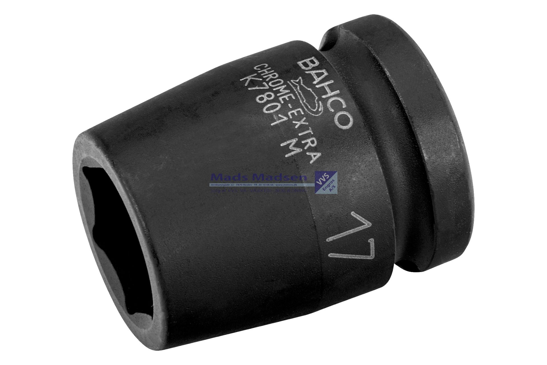 Krafttop Bahco 1/2" K7801M-25mm *NETTOPRIS*