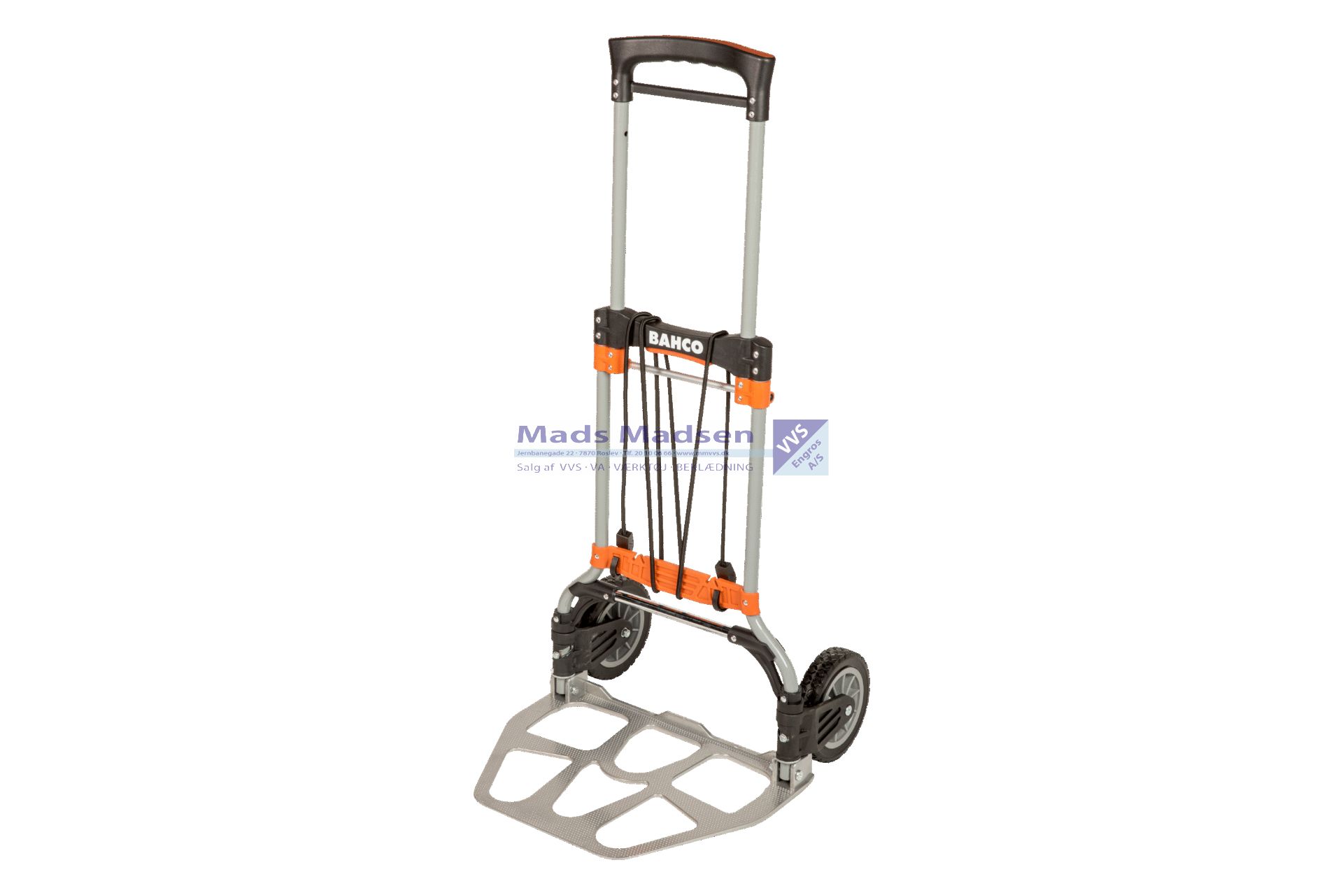 Foldbar Sækkevogn Bahco 1430FT120 Løftekap.120 kg *NETTOPRIS*