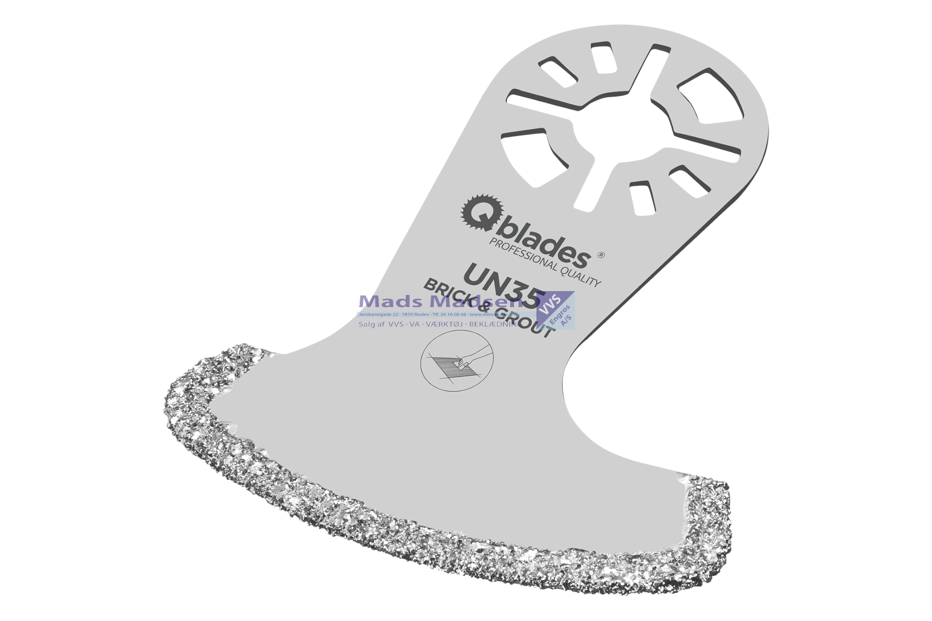 Dyksavblad Diamant "Thors Hammer" 58 x 2mm UN 35