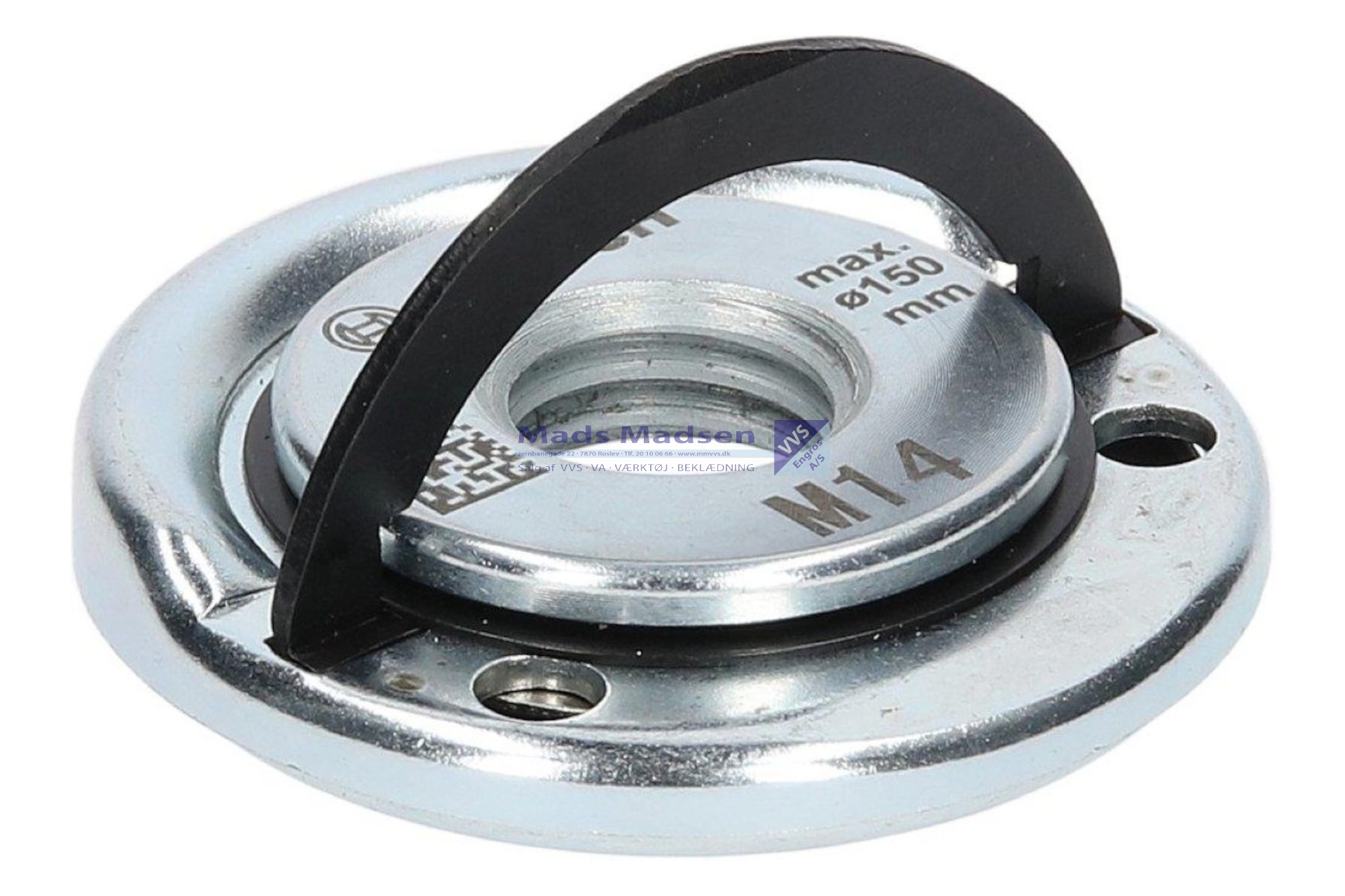 Rhodius Spændemøtrik/Quickmøtrik for 125mm Vinkelsliber M14