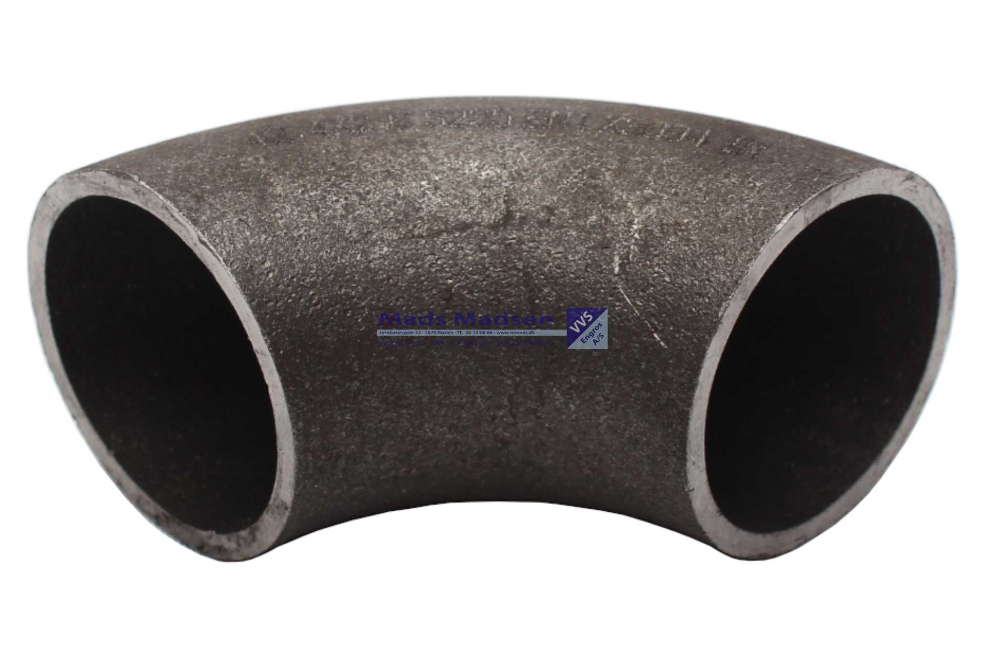 76,1mm svejsebøjning 90gr DIN 2448