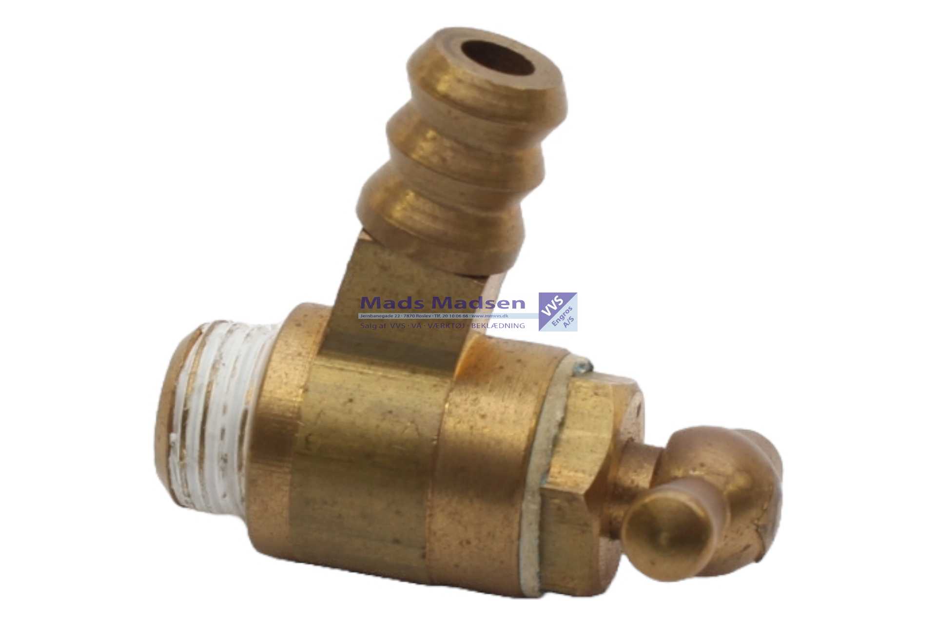 1/4" Strømax aftapventil 270-09 *OUTLET*