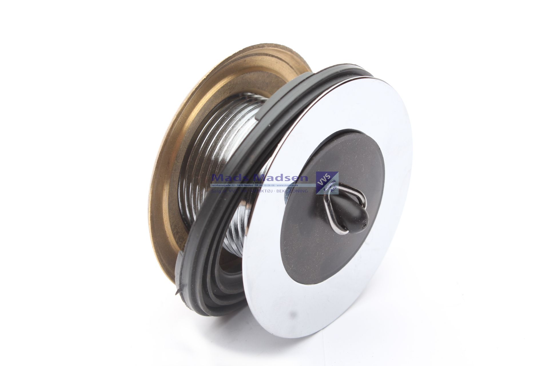 1 1/2" bundventil til badekar
