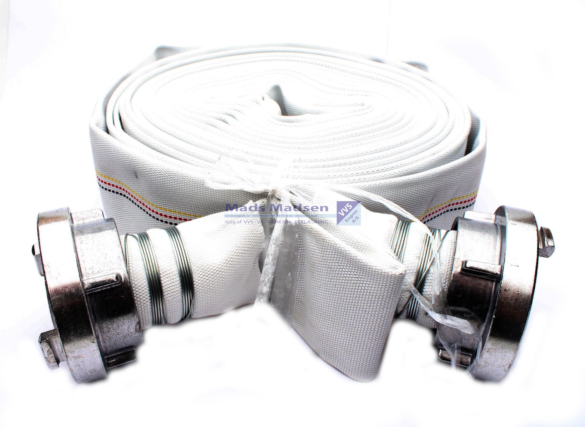 2" Brandslange m/ 2 stk. Storz koblinger á 15 mtr.