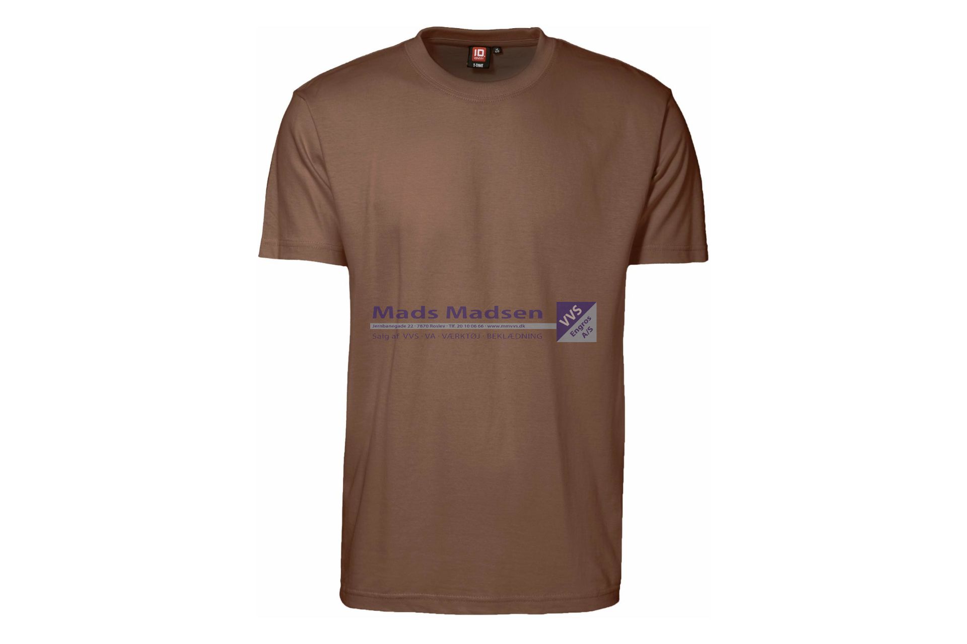 T-Shirt  0510 Mocca Str. XL *NETTOPRIS* (S)