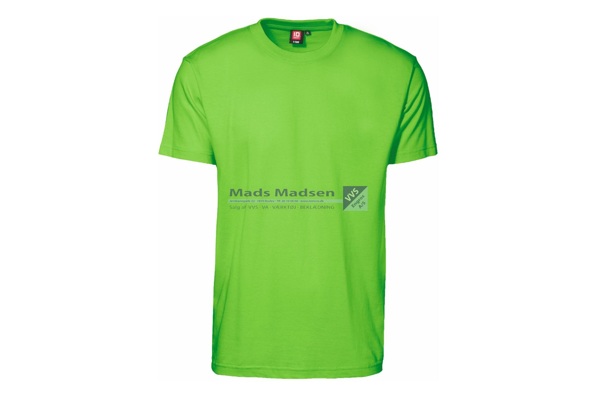 T-Shirt 0510 Æblegrøn Str. L *NETTOPRIS* (S)