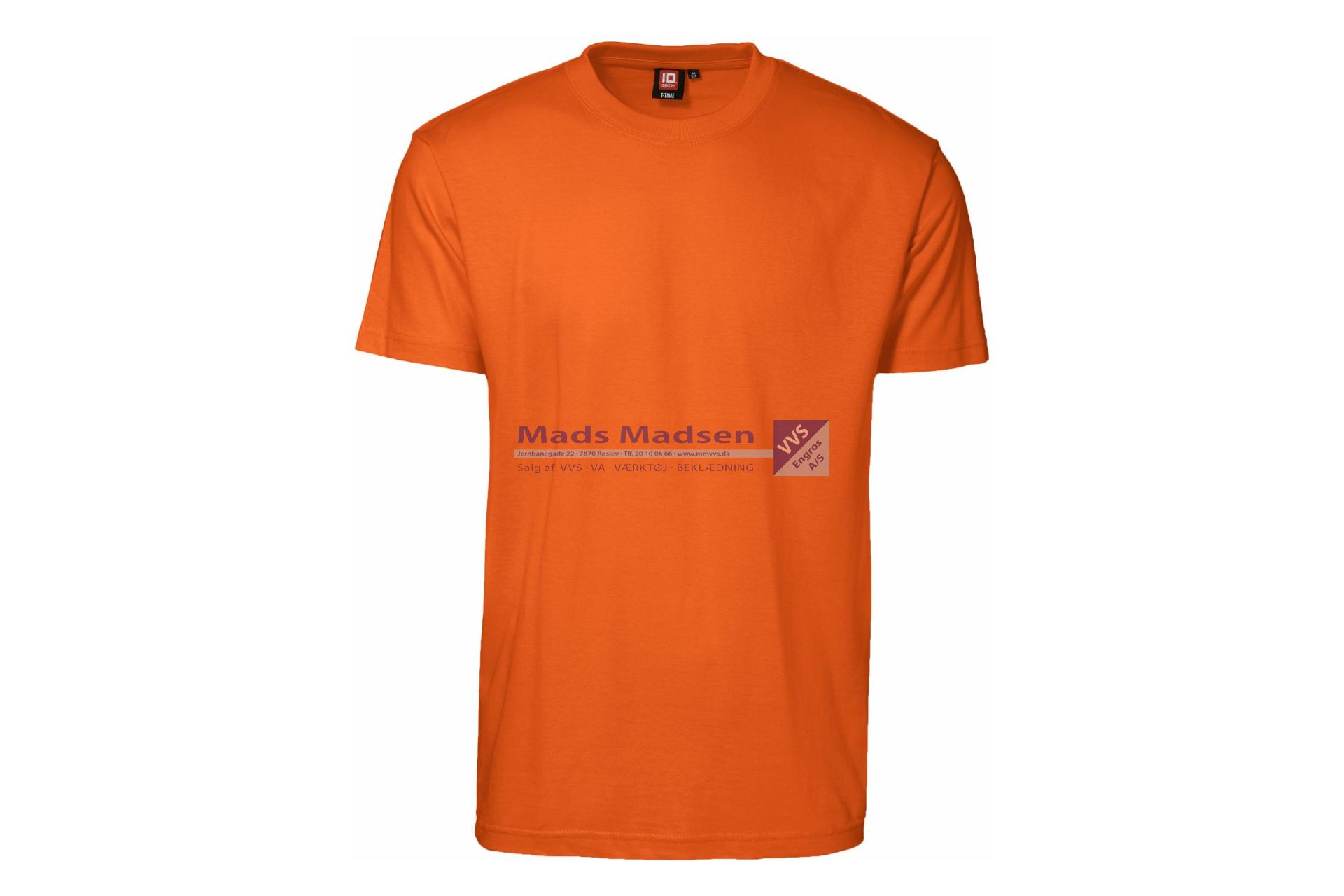 T-Shirt 0510 Orange Str. S *NETTOPRIS* (S)