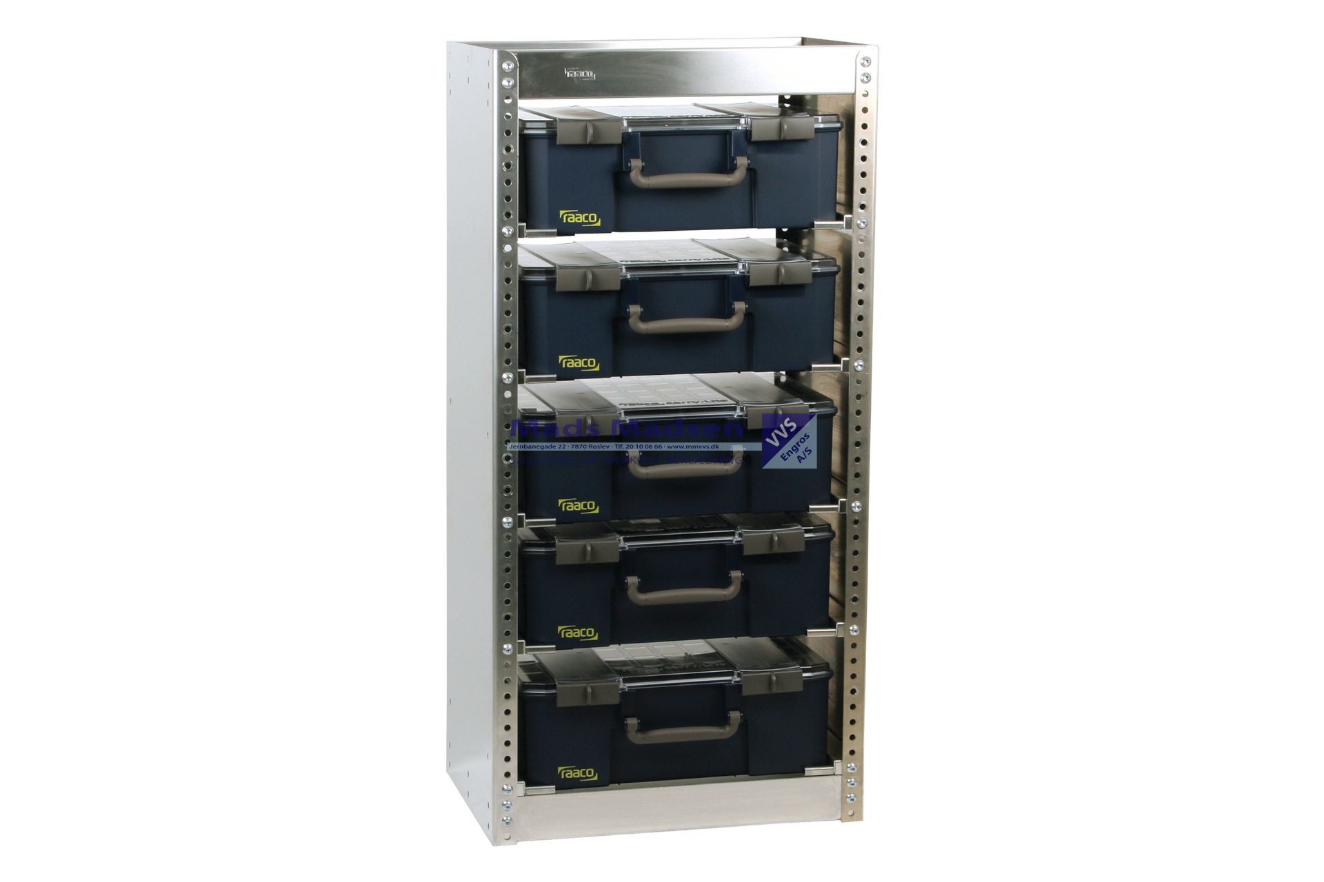 Raaco CarryLite reol S221 189644  5 x150/9 samlet *NETTOPRIS*