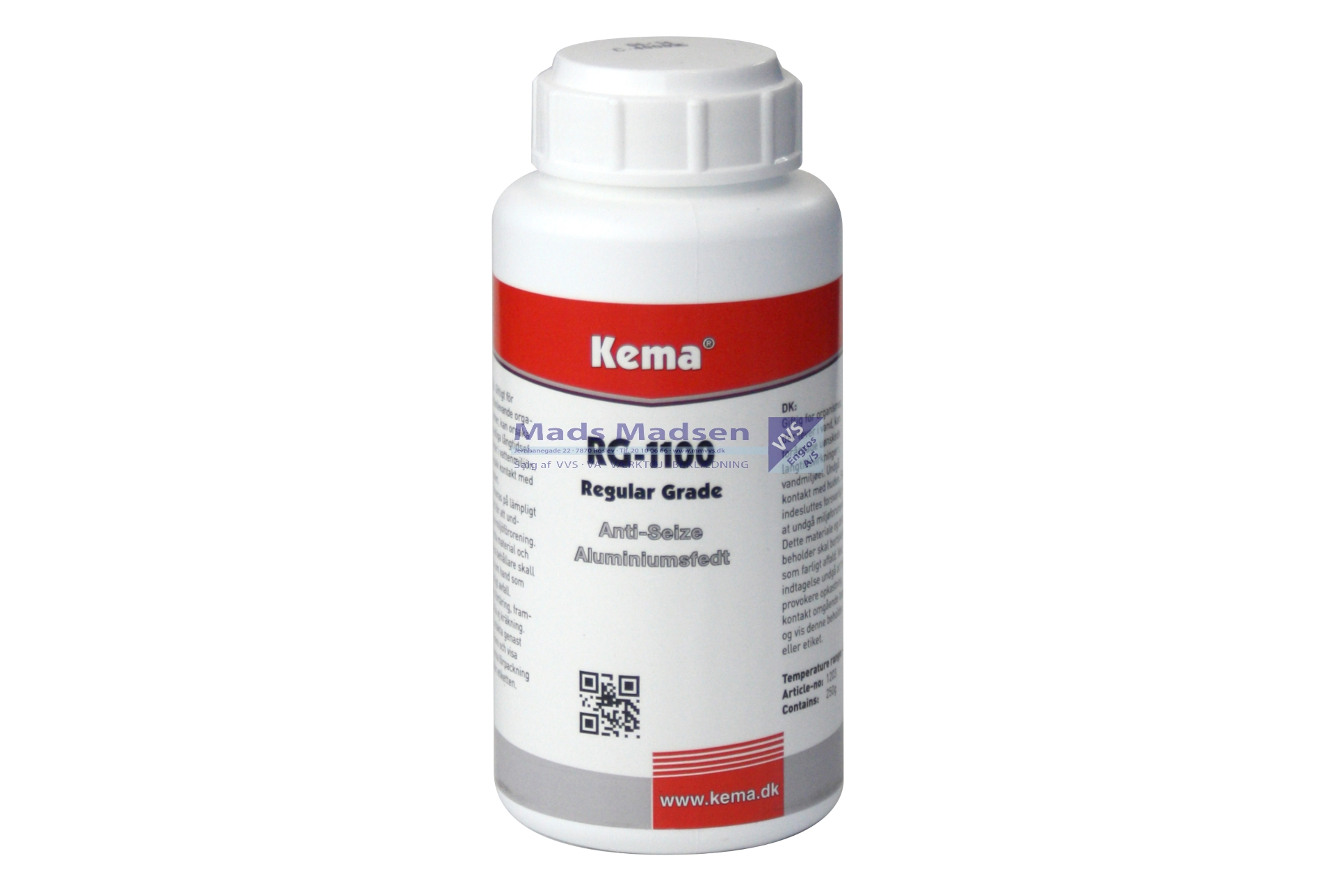 Kema Anti-Seez RG-1100 ds. á 500 gr. UN 3077 - Farekl. 3 - RØD